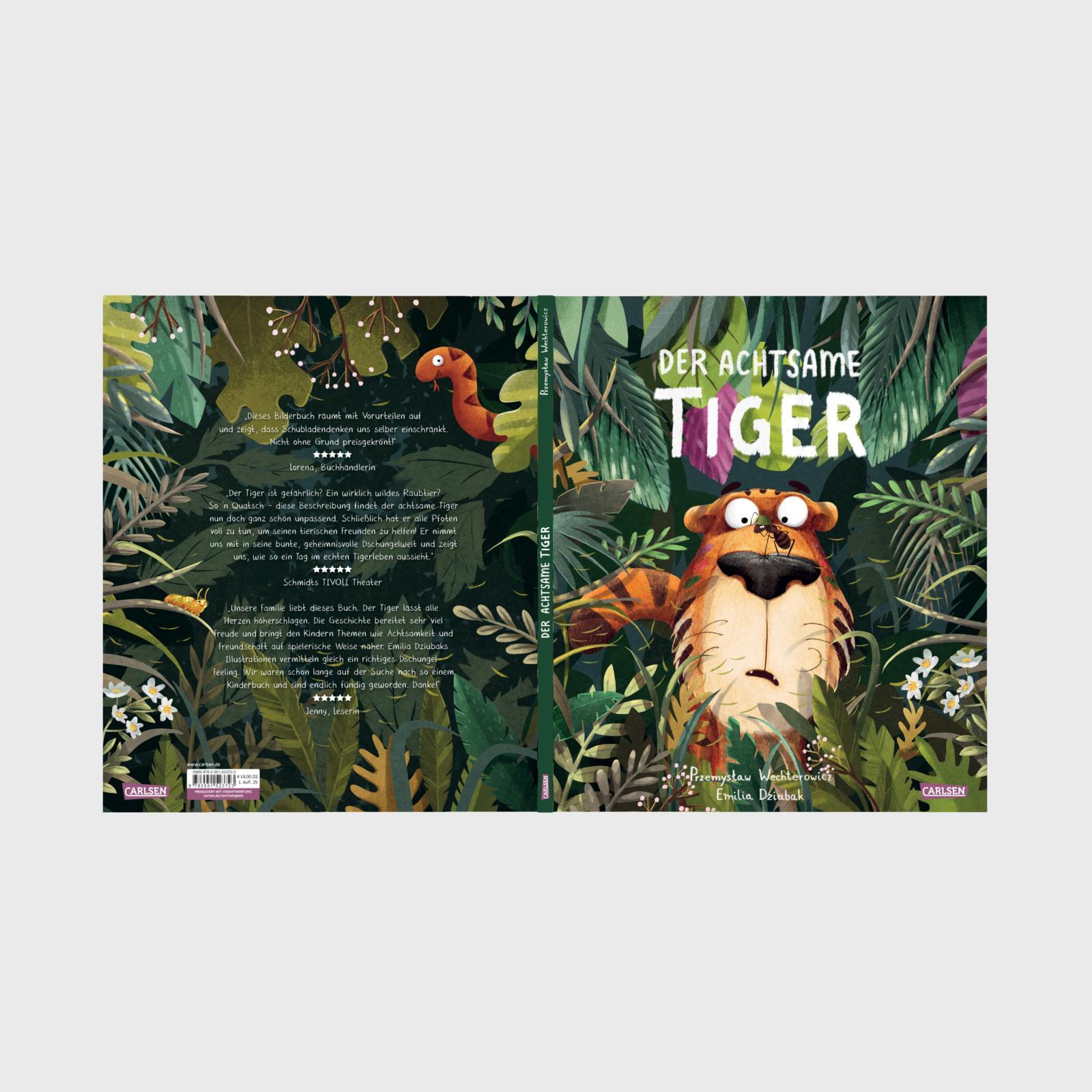 Beispielinhalt (Bild) Der achtsame Tiger 1: Der achtsame Tiger