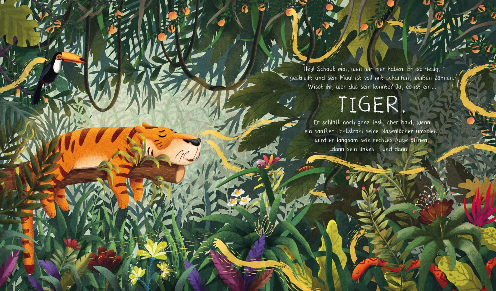 Beispielinhalt (Bild) Der achtsame Tiger 1: Der achtsame Tiger