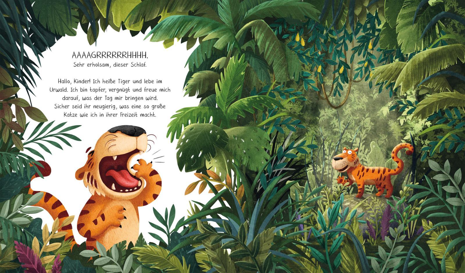 Beispielinhalt (Bild) Der achtsame Tiger 1: Der achtsame Tiger