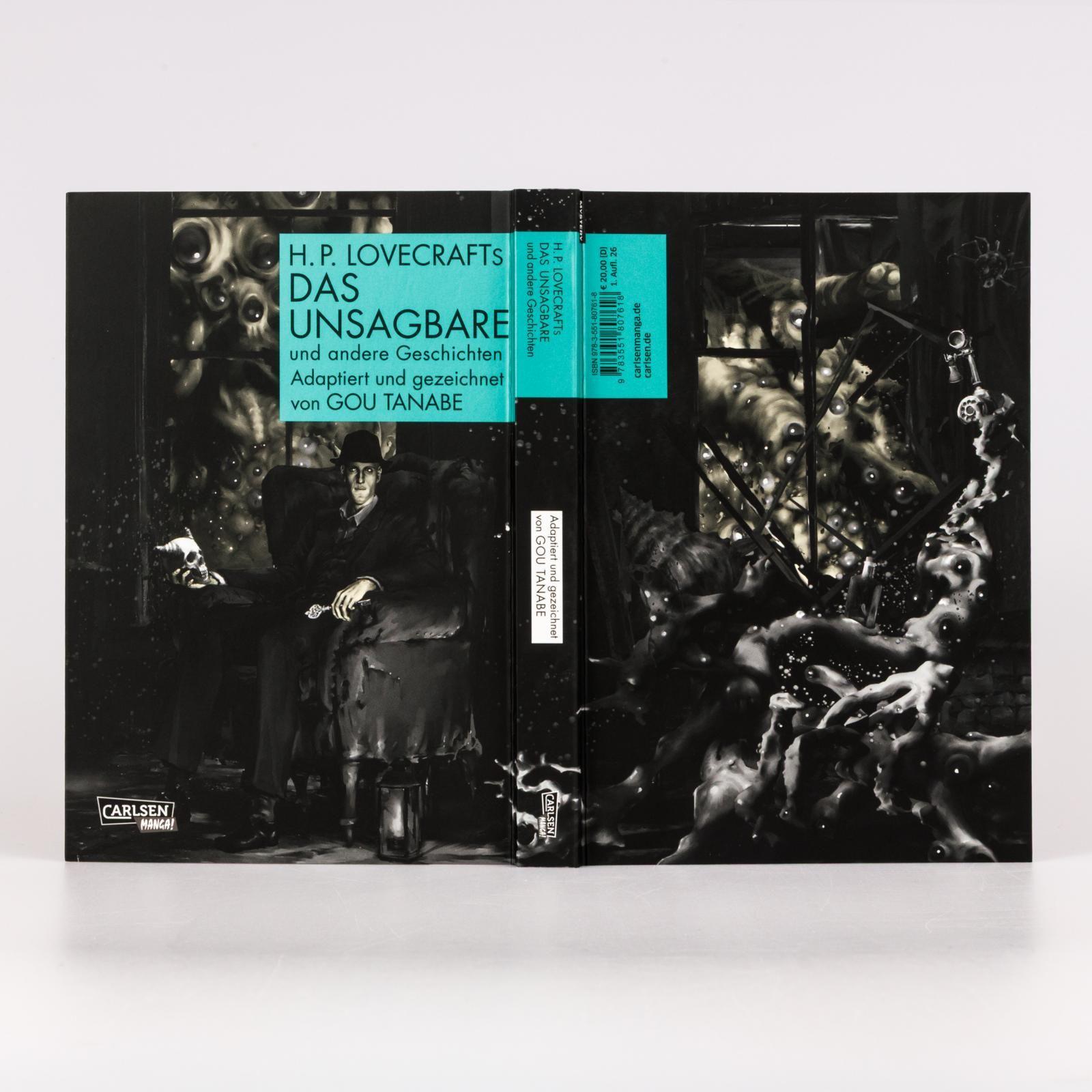 Beispielinhalt (Bild) H.P. Lovecraft Manga: Das Unsagbare