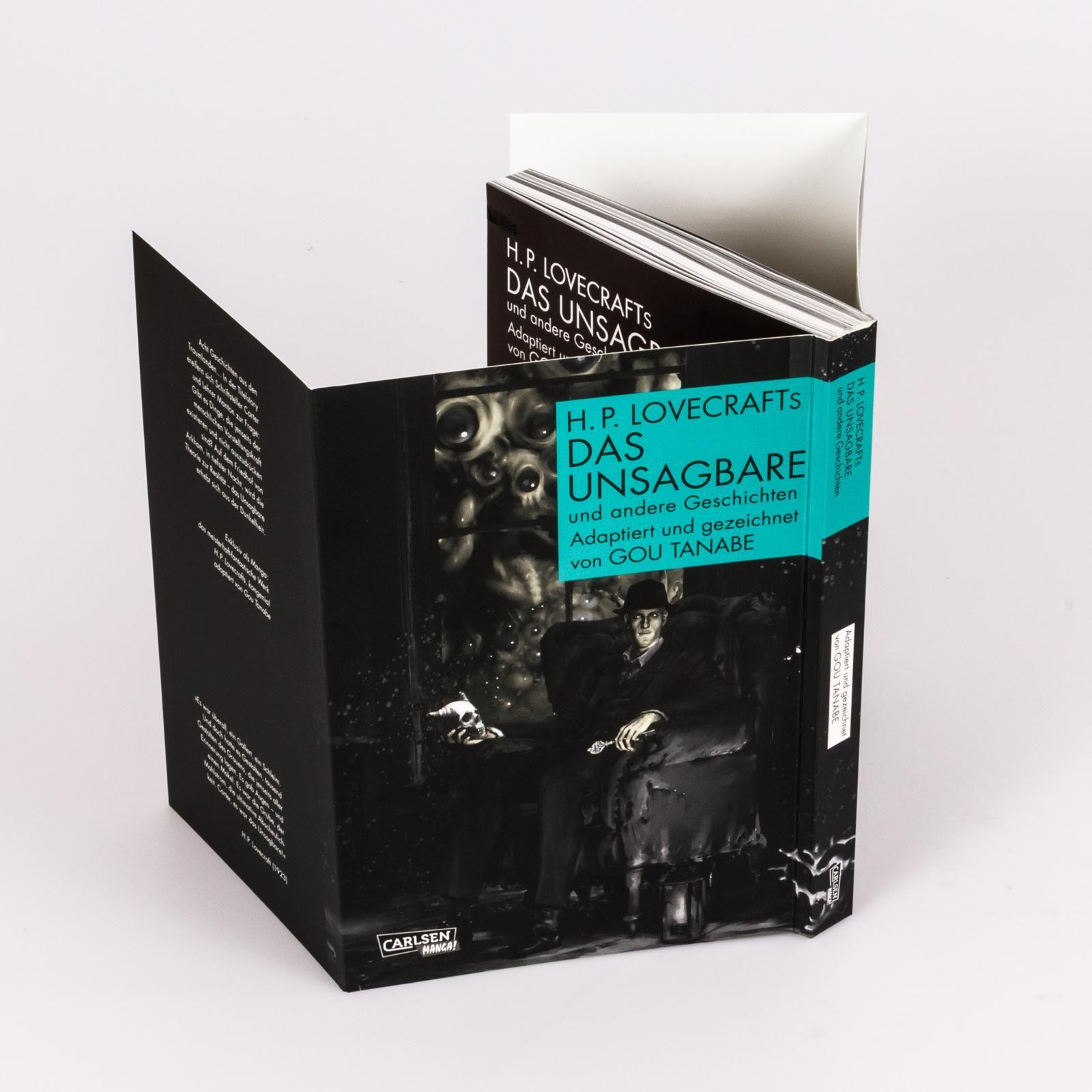 Beispielinhalt (Bild) H.P. Lovecraft Manga: Das Unsagbare