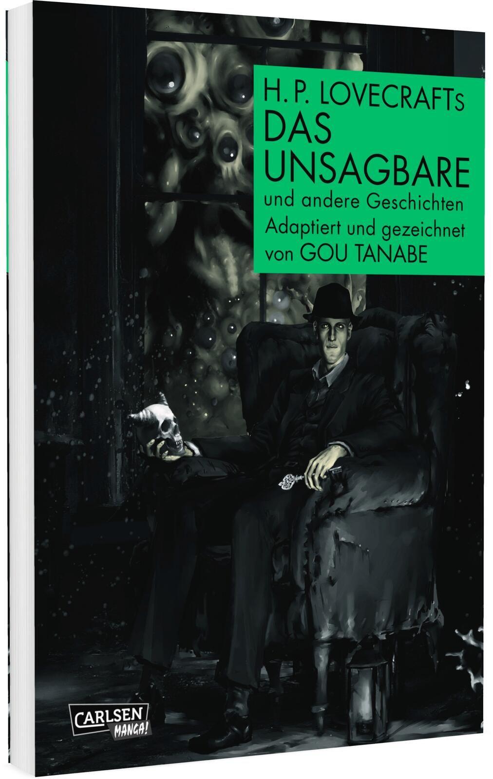 Vorderes Coverbild H.P. Lovecraft Manga: Das Unsagbare