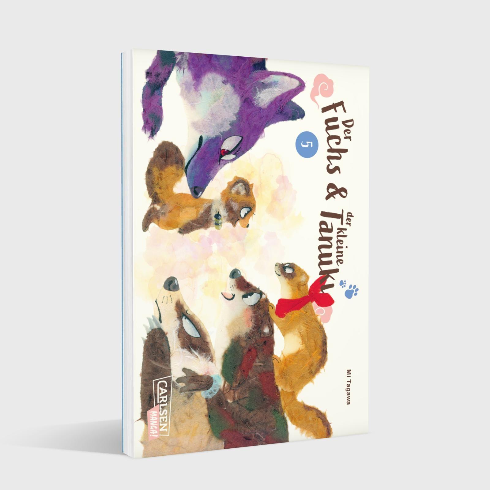 Beispielinhalt (Bild) Der Fuchs und der kleine Tanuki 5