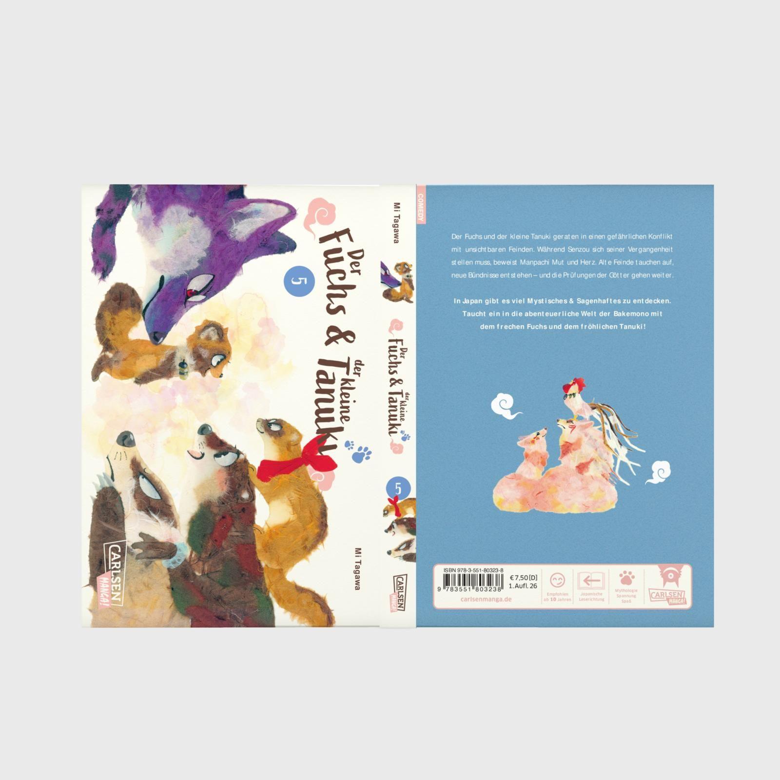 Beispielinhalt (Bild) Der Fuchs und der kleine Tanuki 5