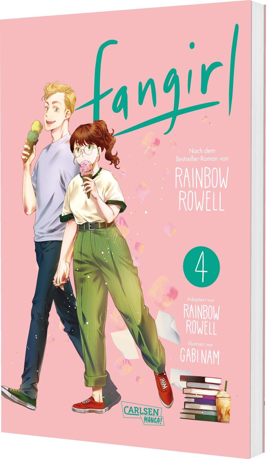 Vorderes Coverbild Fangirl 4