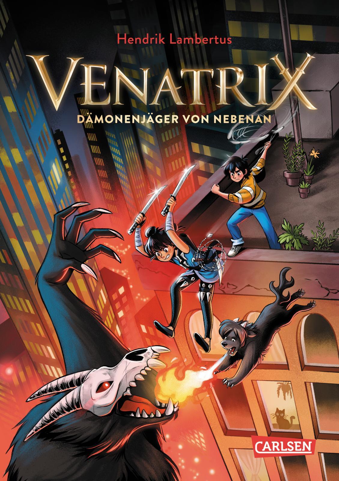Vorderes Coverbild Venatrix 1: Venatrix - Dämonenjäger von nebenan