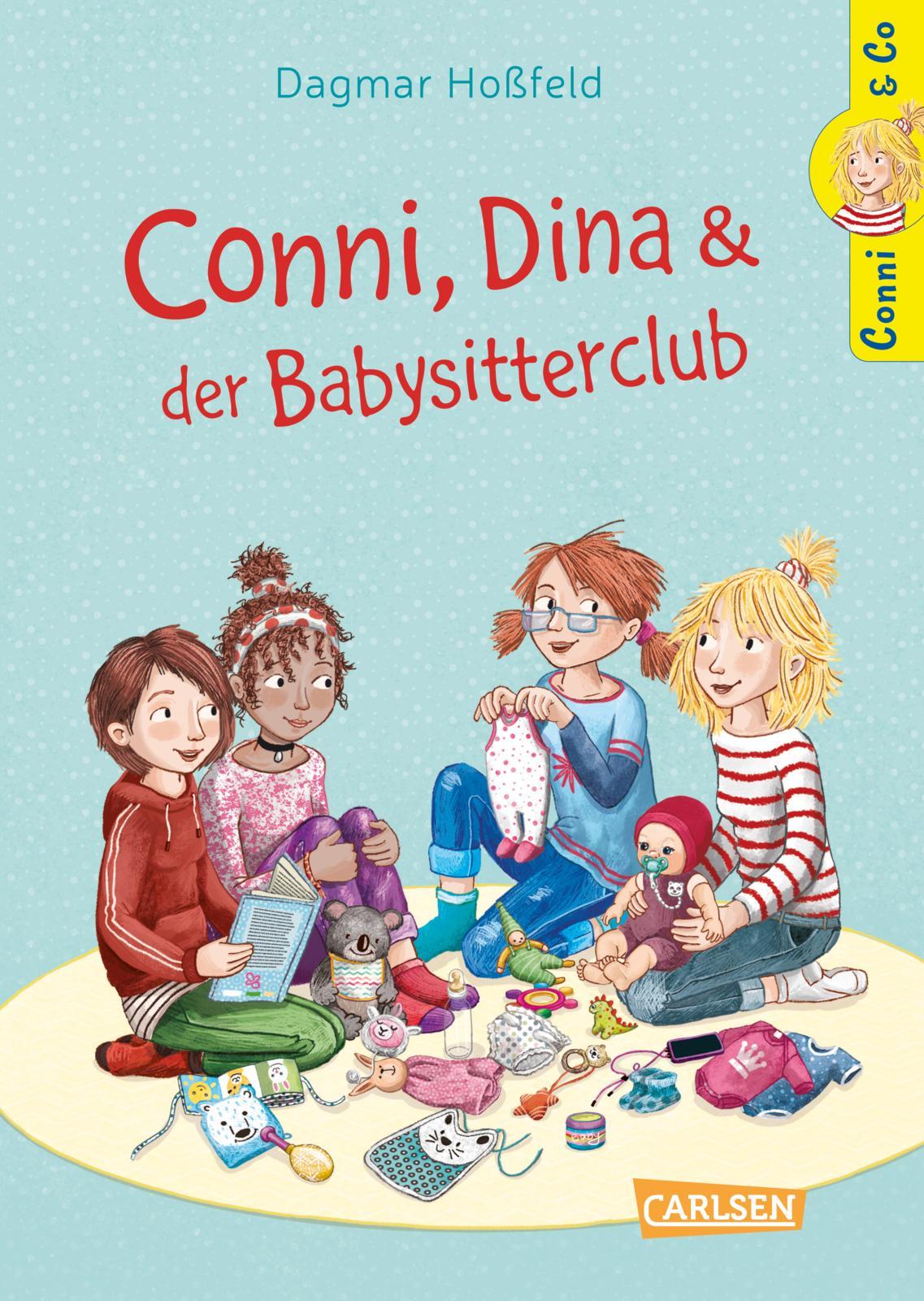Vorderes Coverbild Conni & Co 12: Conni, Dina und der Babysitterclub