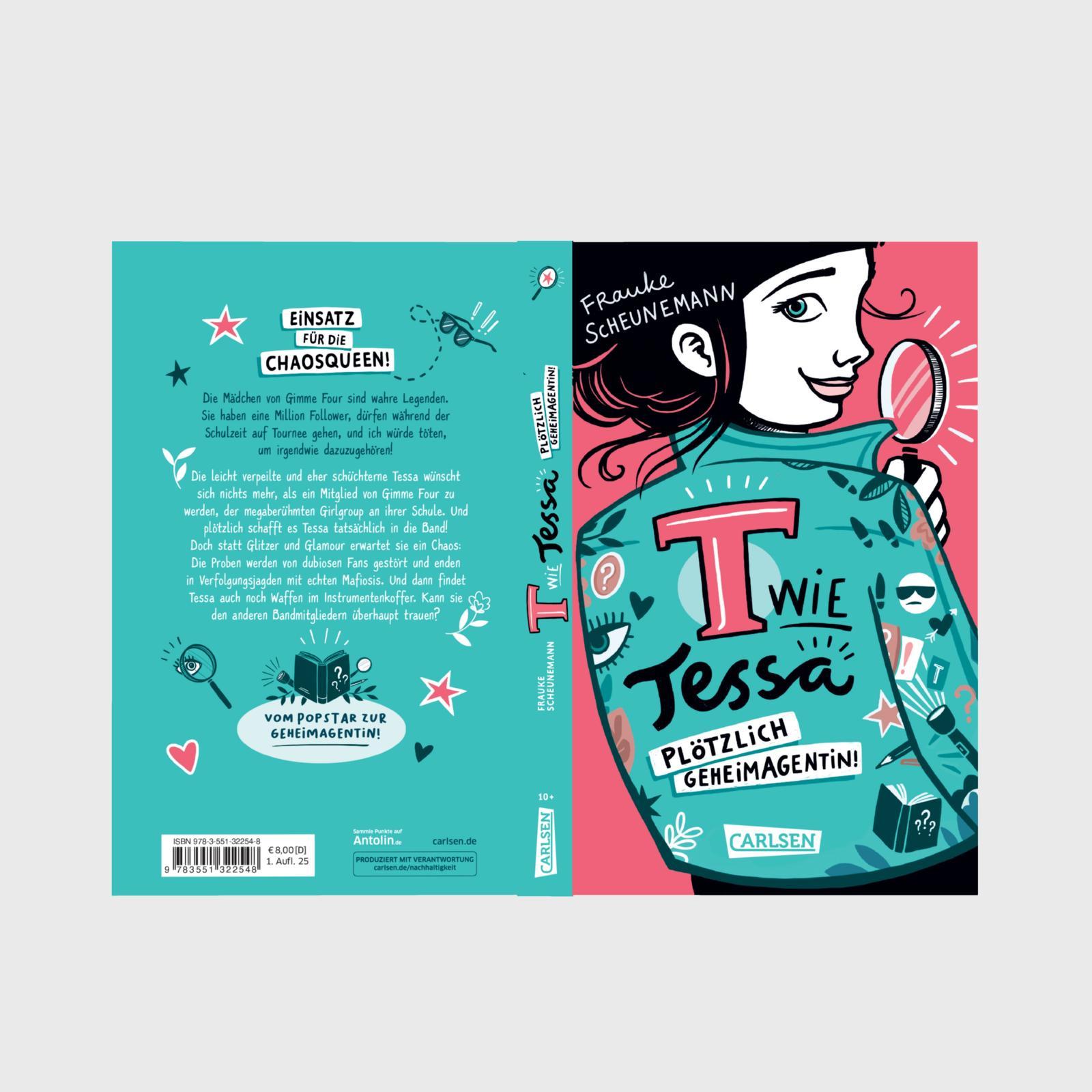 Beispielinhalt (Bild) T wie Tessa 1: Plötzlich Geheimagentin!