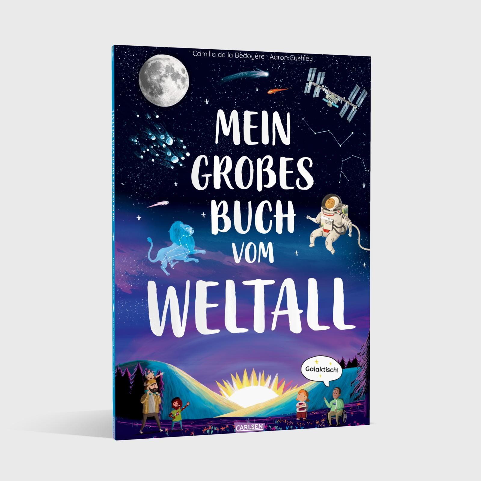 Beispielinhalt (Bild) Mein großes Buch vom Weltall