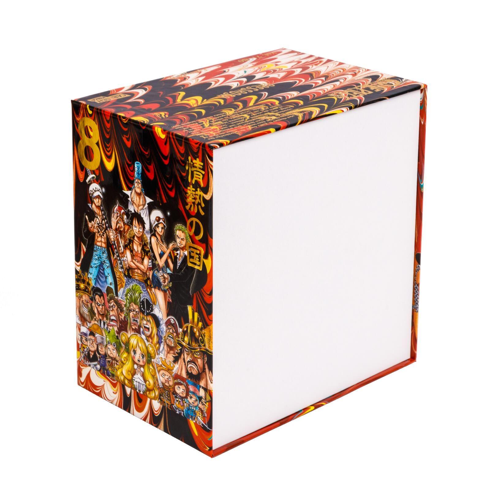 Vorderes Coverbild One Piece Sammelschuber 8: Dressrosa (leer, für die Bände 71-80, limitiert)