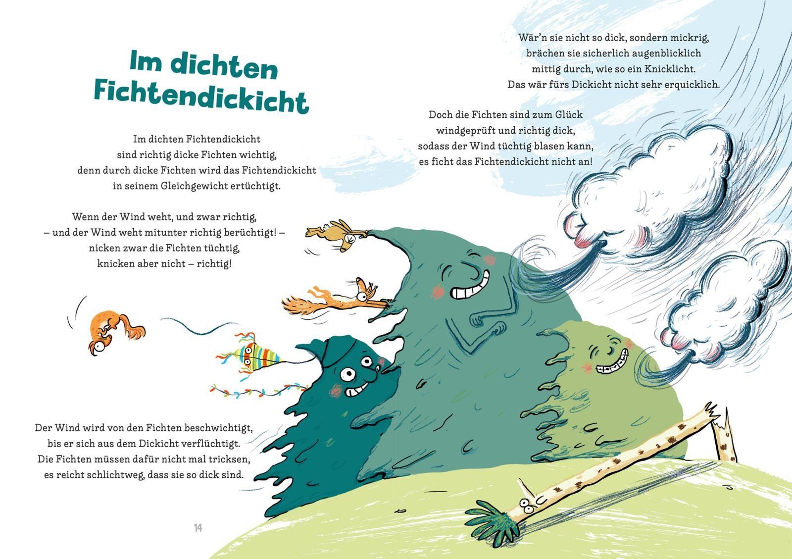 Beispielinhalt (Bild) In Barbaras Rhabarberbar wird niemals der Rhabarber rar