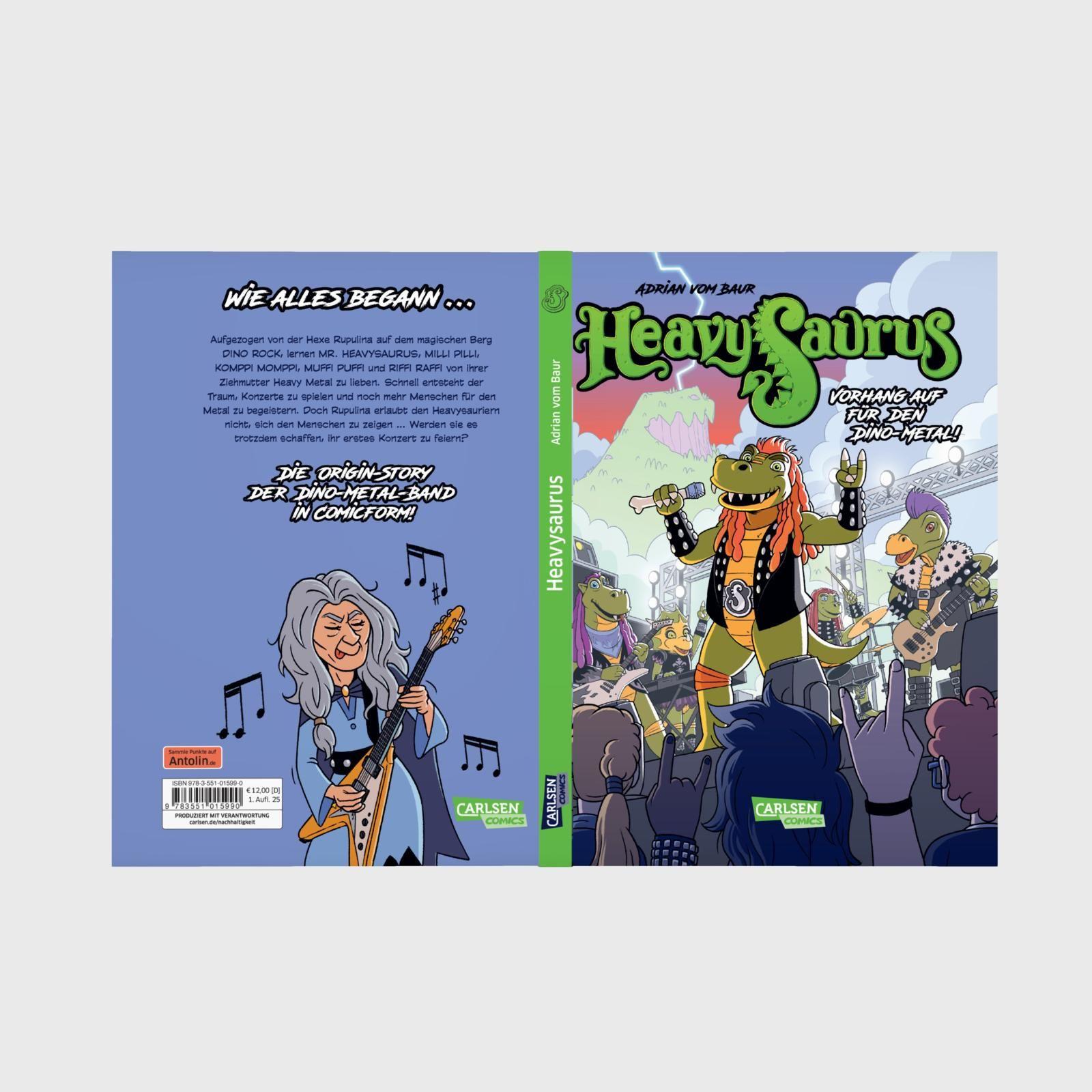 Beispielinhalt (Bild) Heavysaurus - Der Comic