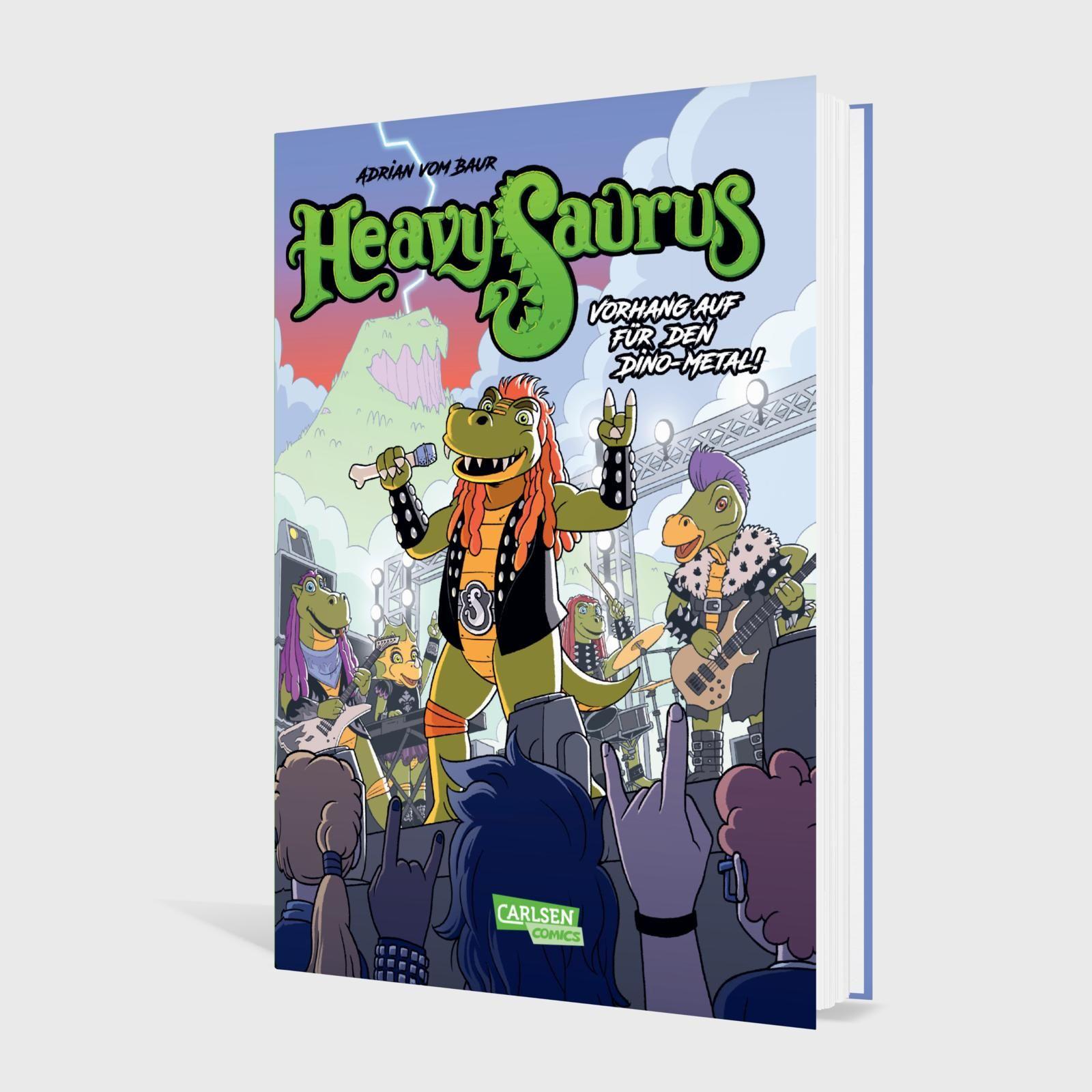 Beispielinhalt (Bild) Heavysaurus - Der Comic