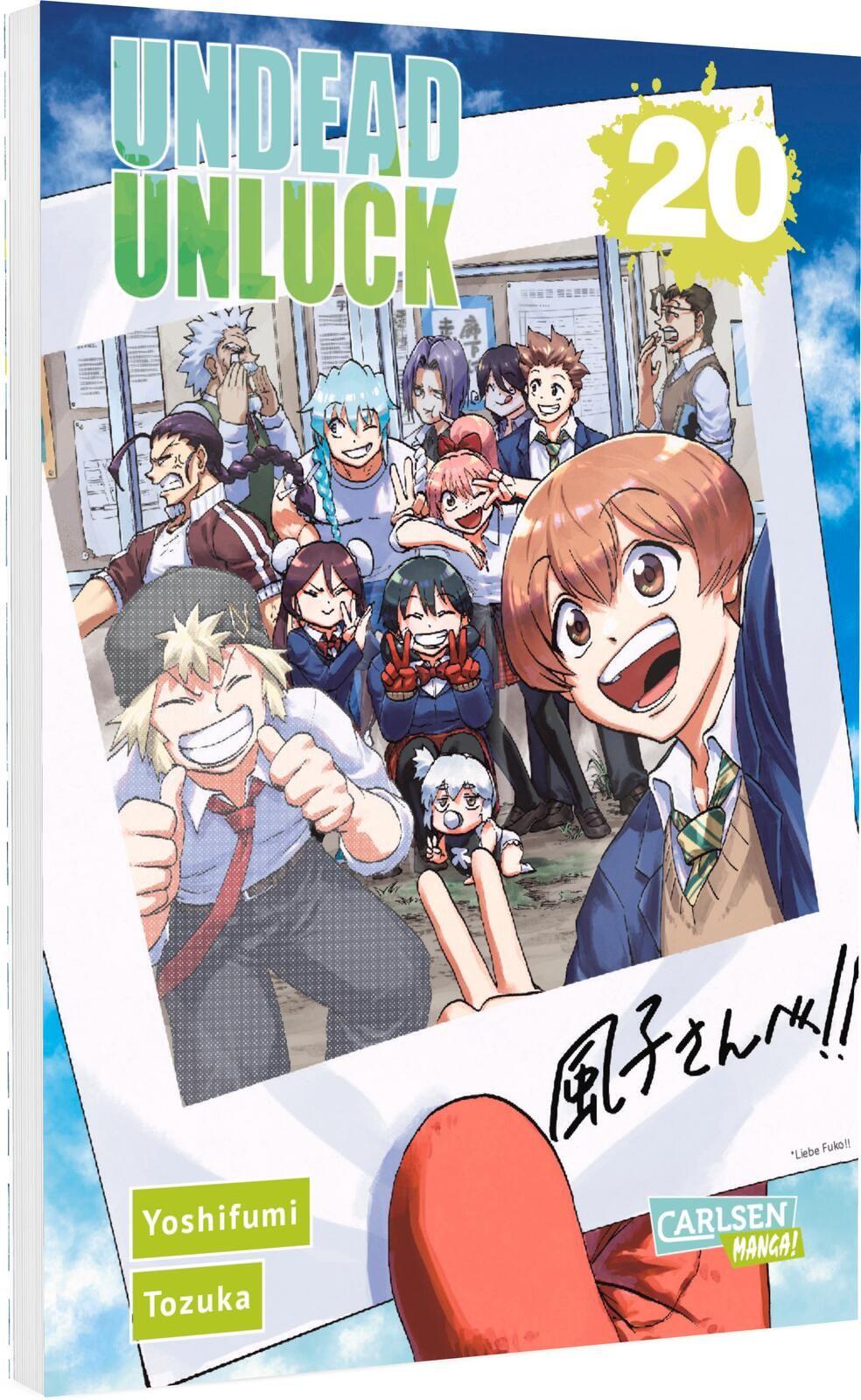 Vorderes Coverbild Undead Unluck 20