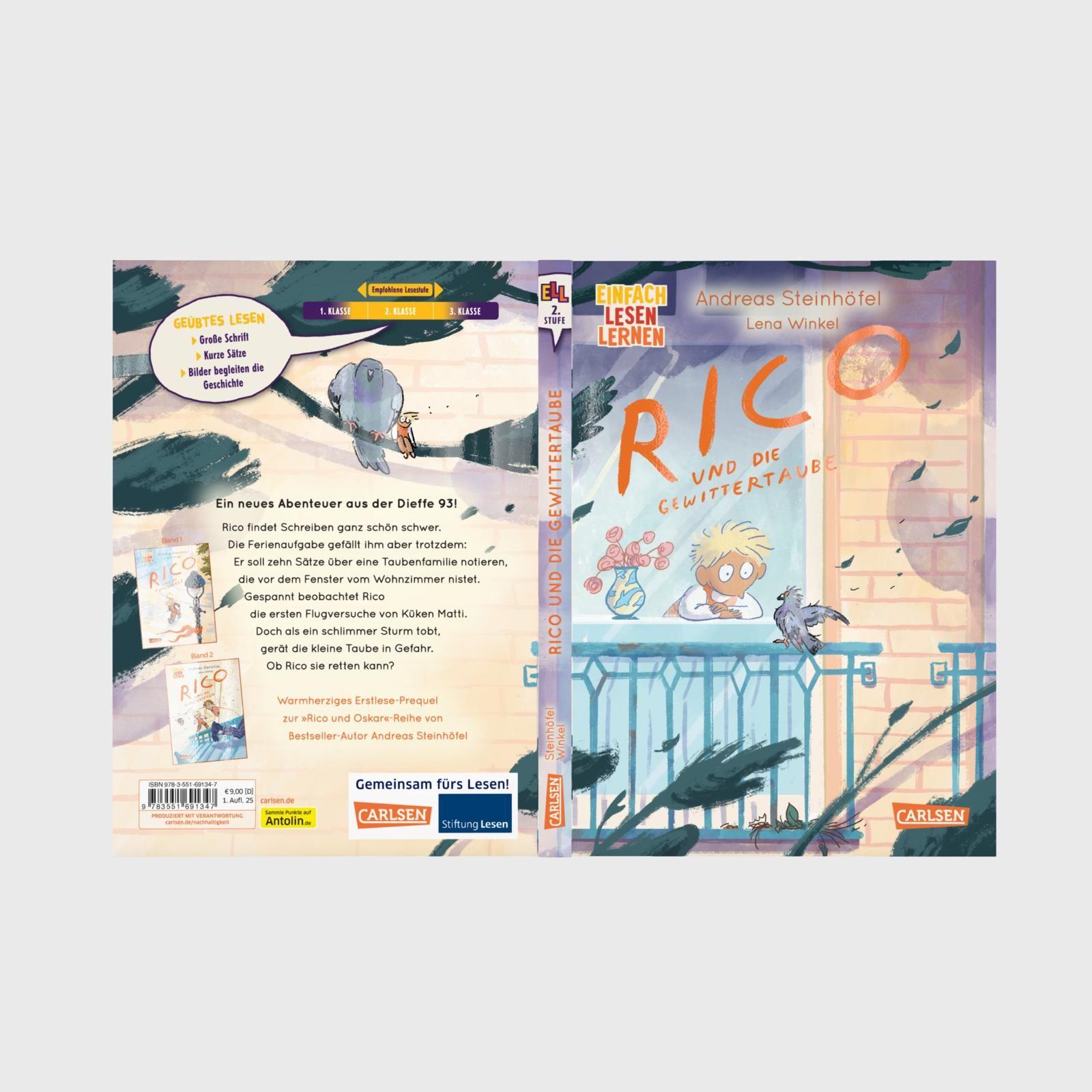 Beispielinhalt (Bild) Rico und die Gewittertaube