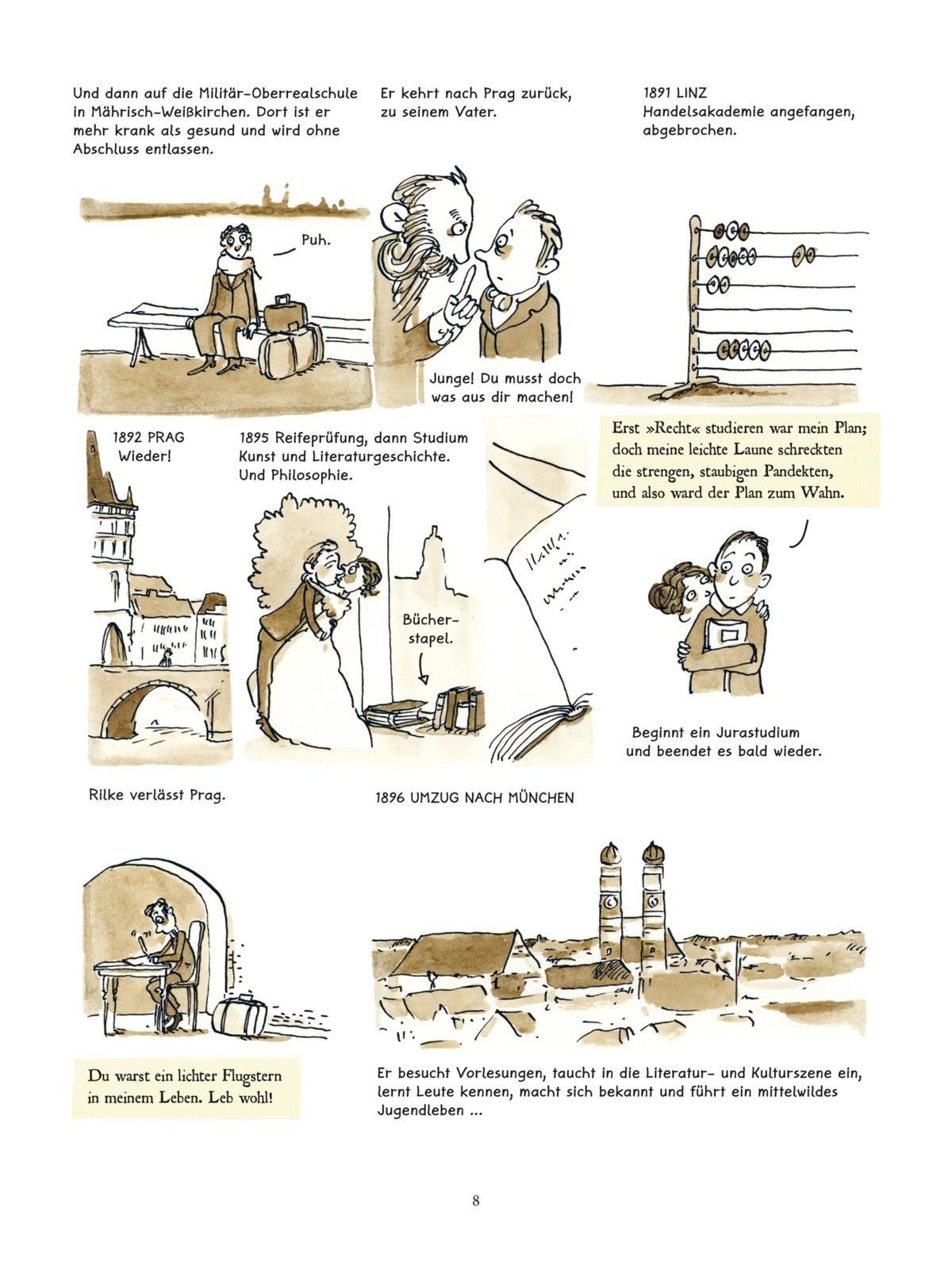 Beispielinhalt (Bild) Mein Freund Rilke