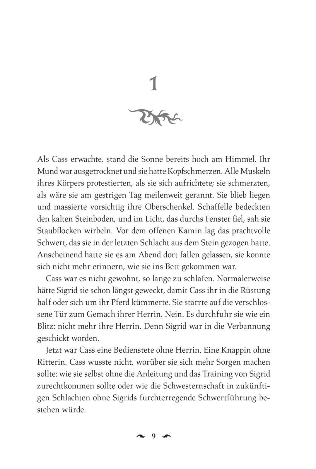 Beispielinhalt (Bild) Sisters of Fire and Fury (Sisters of Sword and Shadow 2)