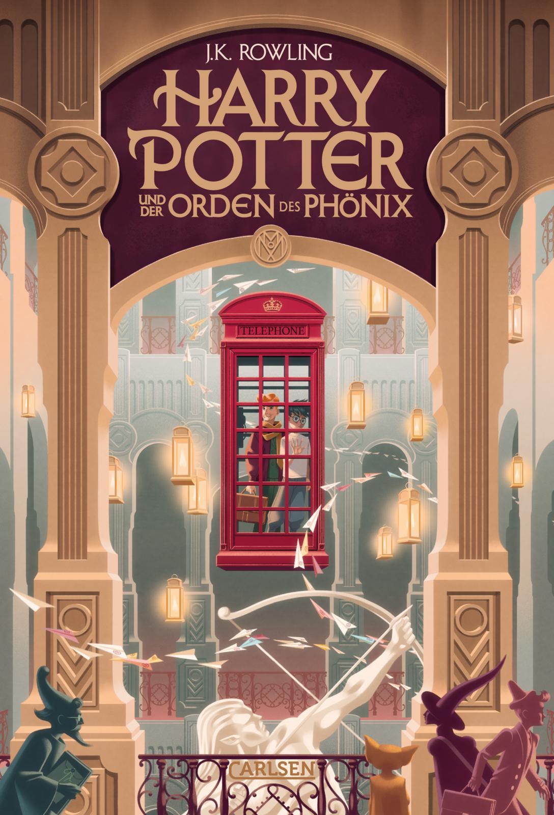 Vorderes Coverbild Harry Potter und der Orden des Phönix (Harry Potter 5)