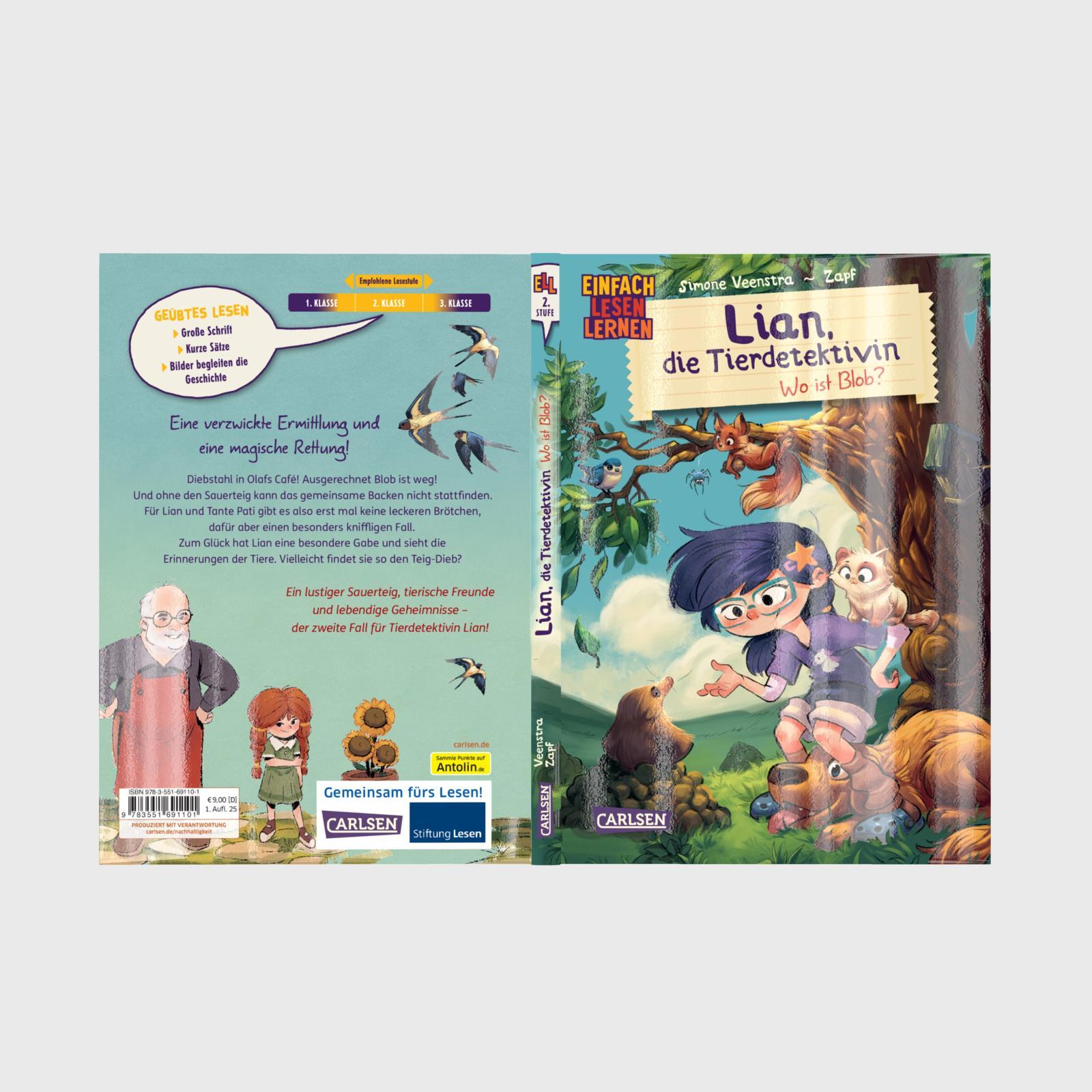 Beispielinhalt (Bild) Lian, die Tierdetektivin 2: Wo ist Blob?