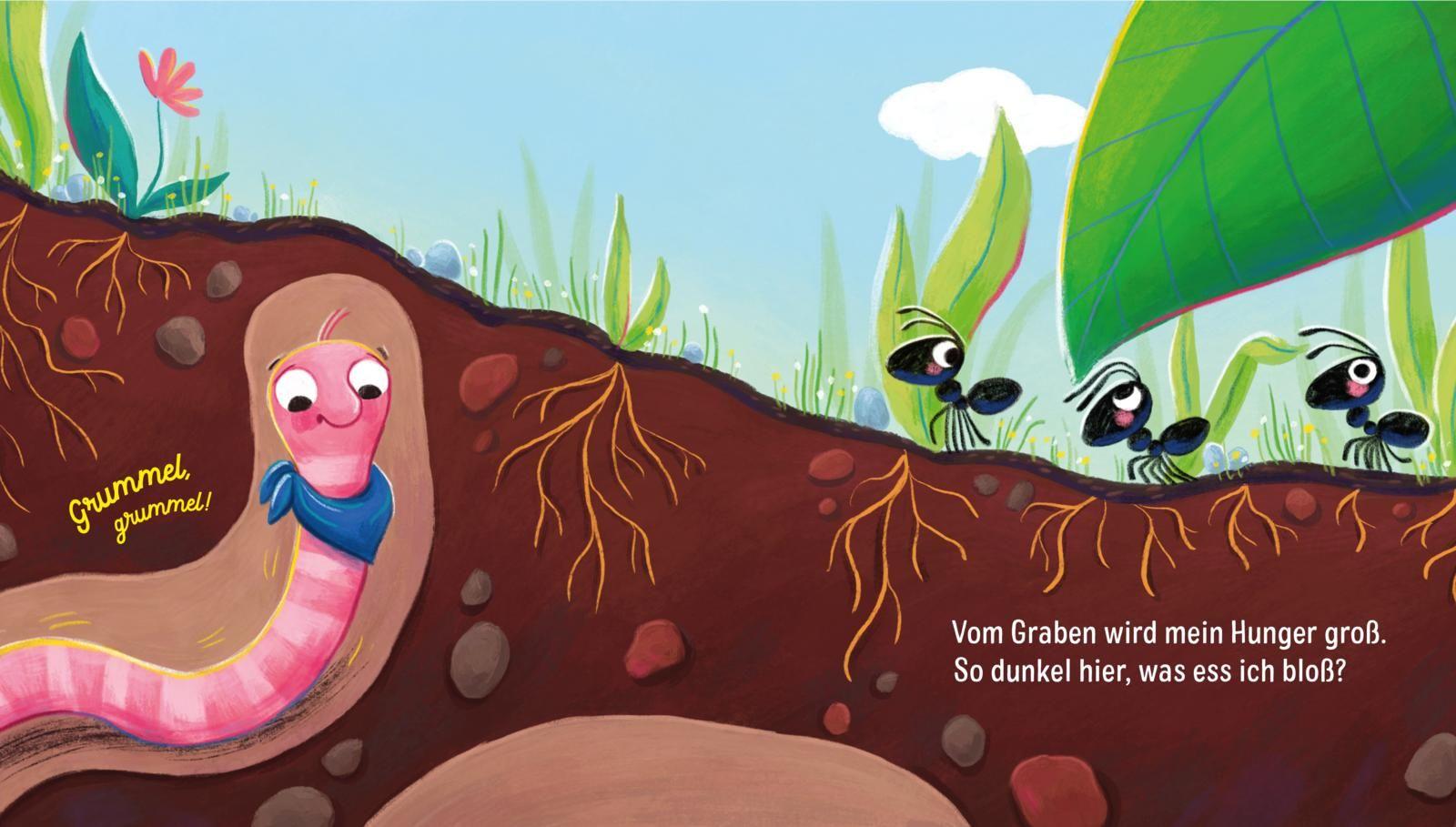 Beispielinhalt (Bild) Baby Pixi (unkaputtbar) 145: Mein Baby-Pixi-Buggybuch: Ein Blatt für mich - ein Blatt für dich