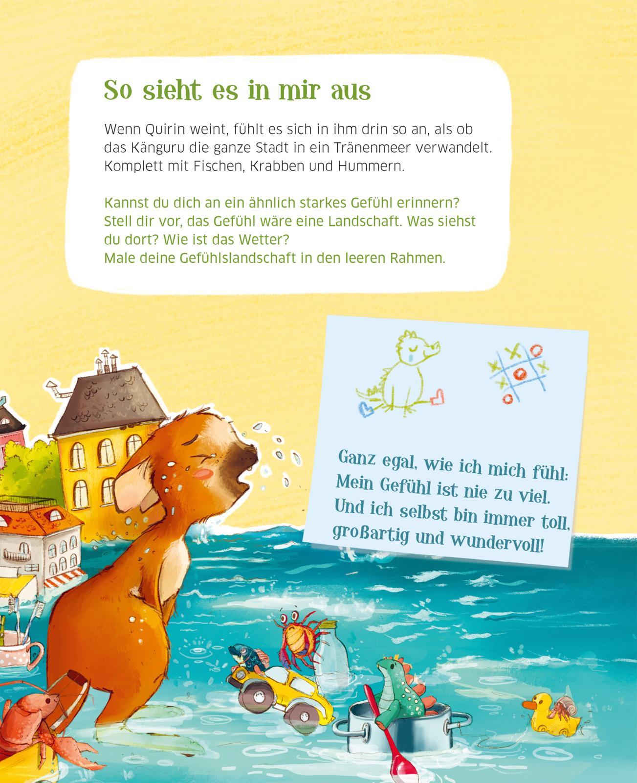 Beispielinhalt (Bild) Mein Mutmach-Mitmachbuch