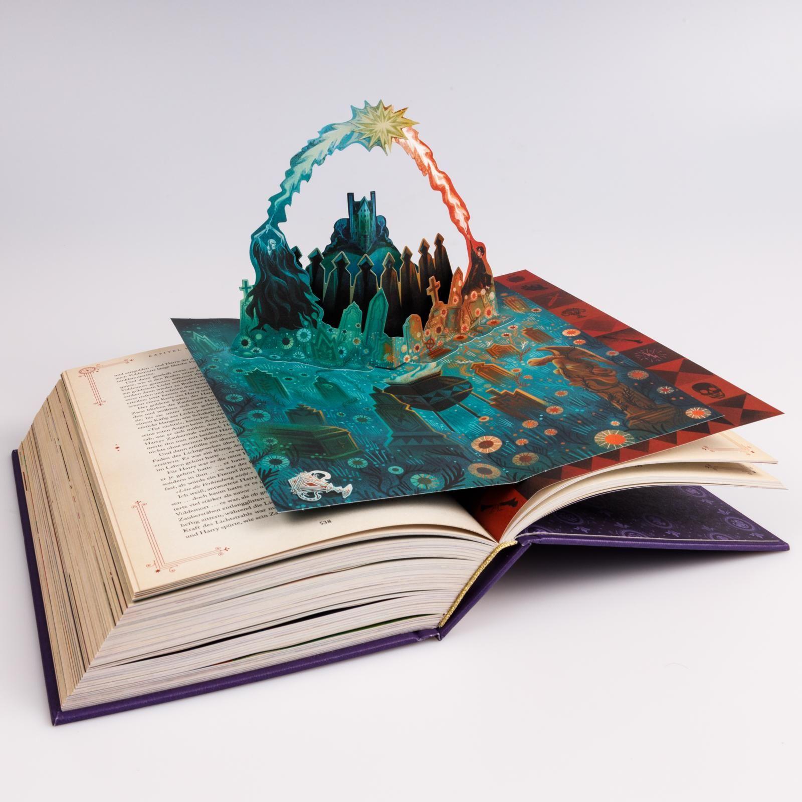 Beispielinhalt (Bild) Harry Potter und der Feuerkelch (Papierkunst-Edition mit 3D-Aufklapp-Elementen 4)