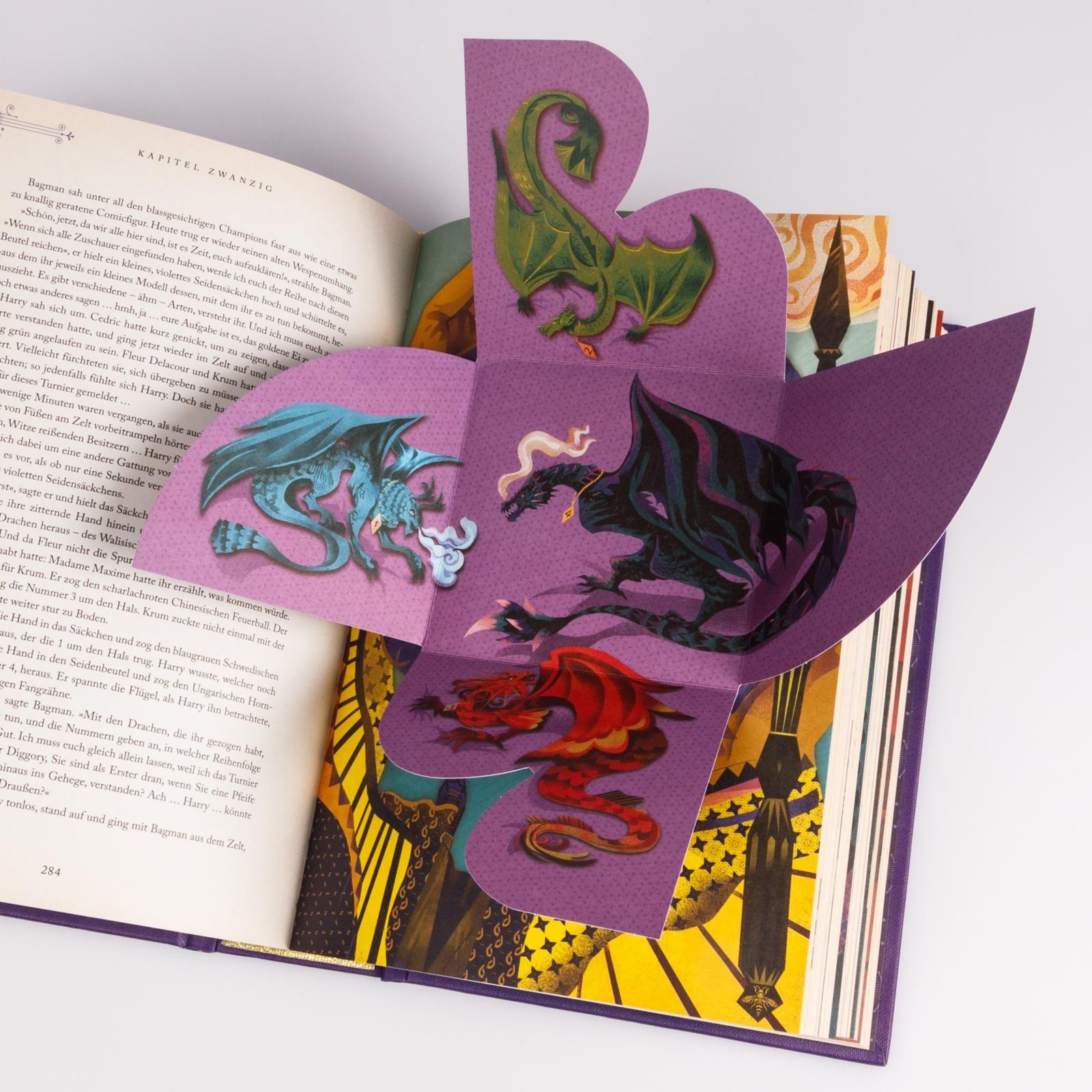 Beispielinhalt (Bild) Harry Potter und der Feuerkelch (Papierkunst-Edition mit 3D-Aufklapp-Elementen 4)