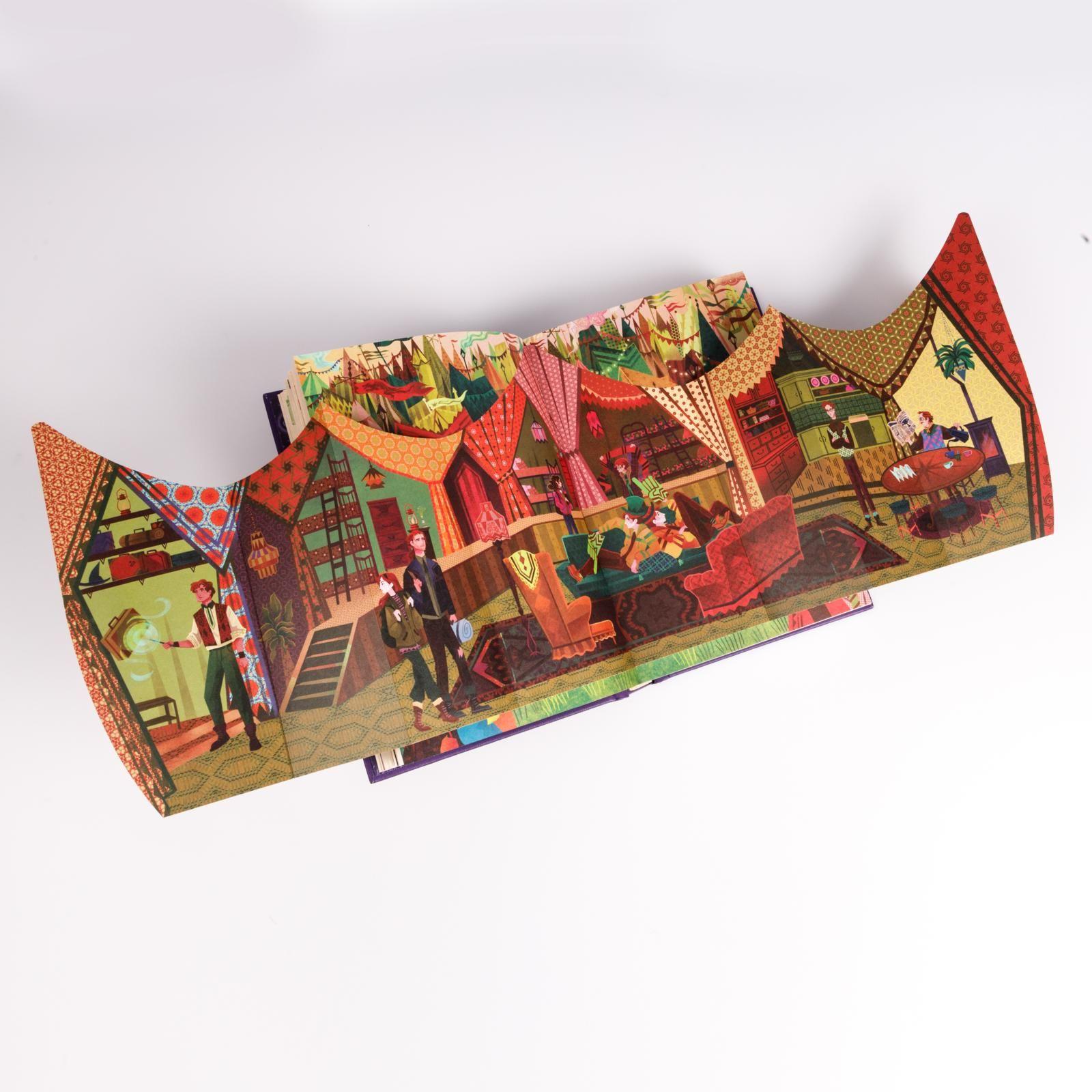 Beispielinhalt (Bild) Harry Potter und der Feuerkelch (Papierkunst-Edition mit 3D-Aufklapp-Elementen 4)