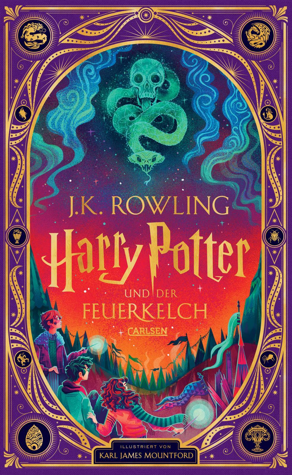 Vorderes Coverbild Harry Potter und der Feuerkelch (Papierkunst-Edition mit 3D-Aufklapp-Elementen 4)