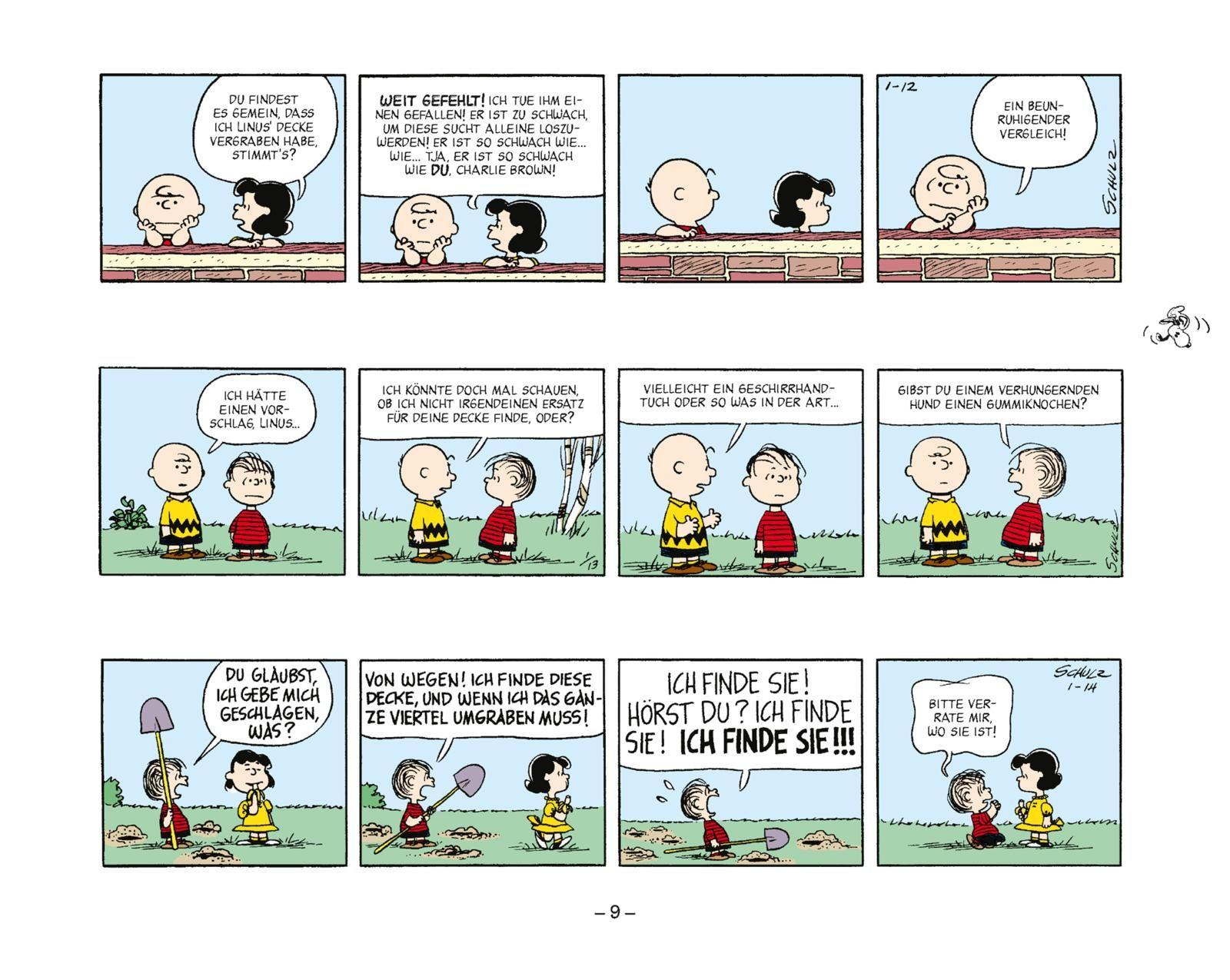 Beispielinhalt (Bild) Snoopy und die Peanuts 0: Snoopy und die Peanuts - Das Glück der kleinen Dinge