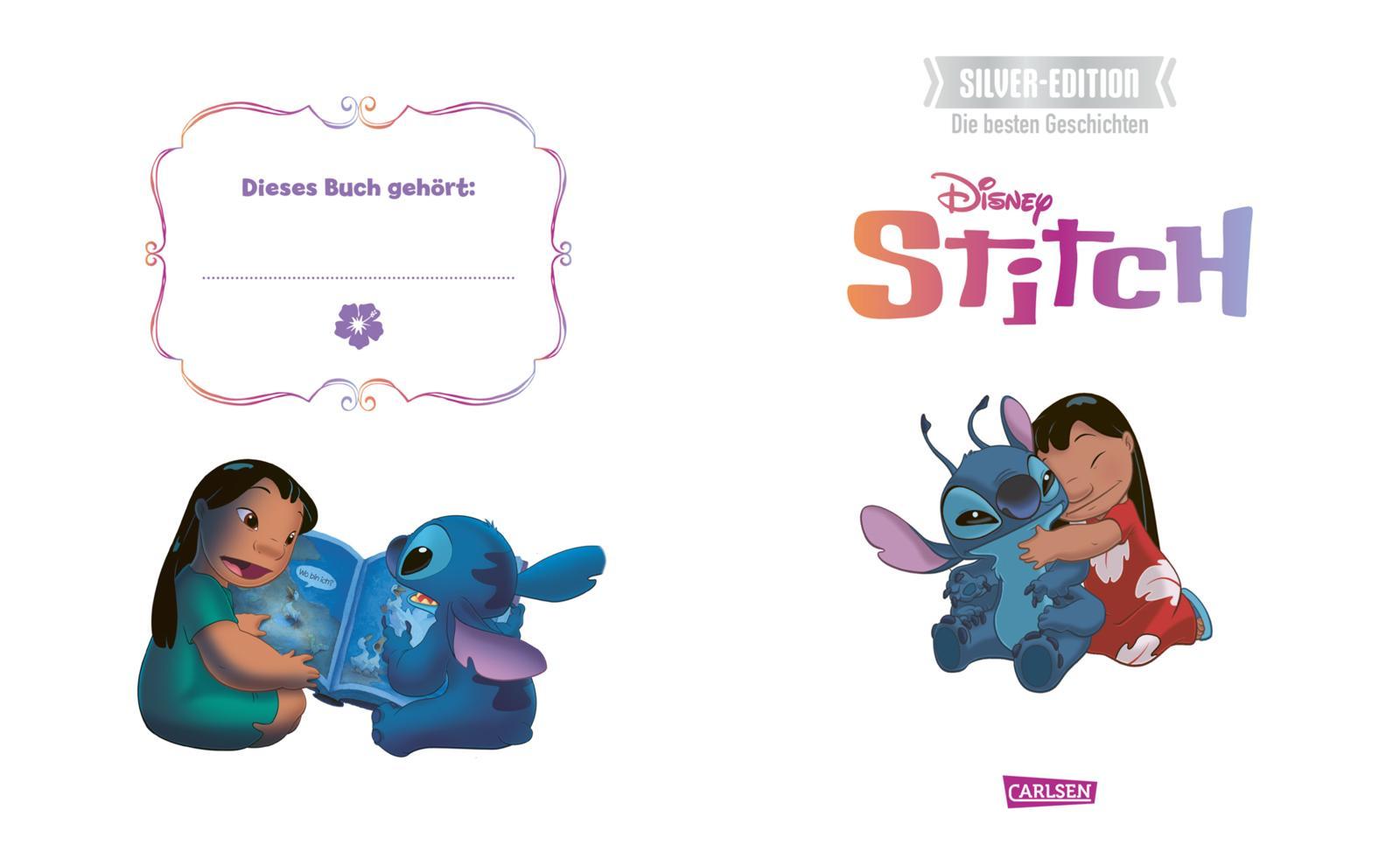 Beispielinhalt (Bild) Disney Silver-Edition: STITCH (Geschichten mit Lilo & Stitch)