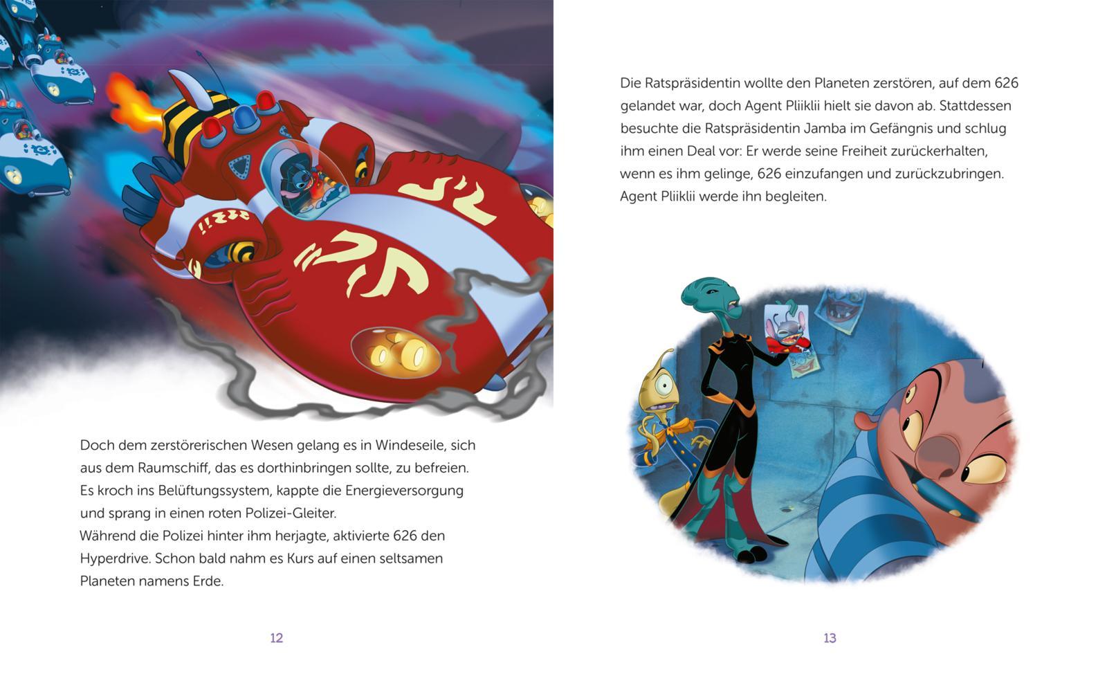 Beispielinhalt (Bild) Disney Silver-Edition: STITCH (Geschichten mit Lilo & Stitch)