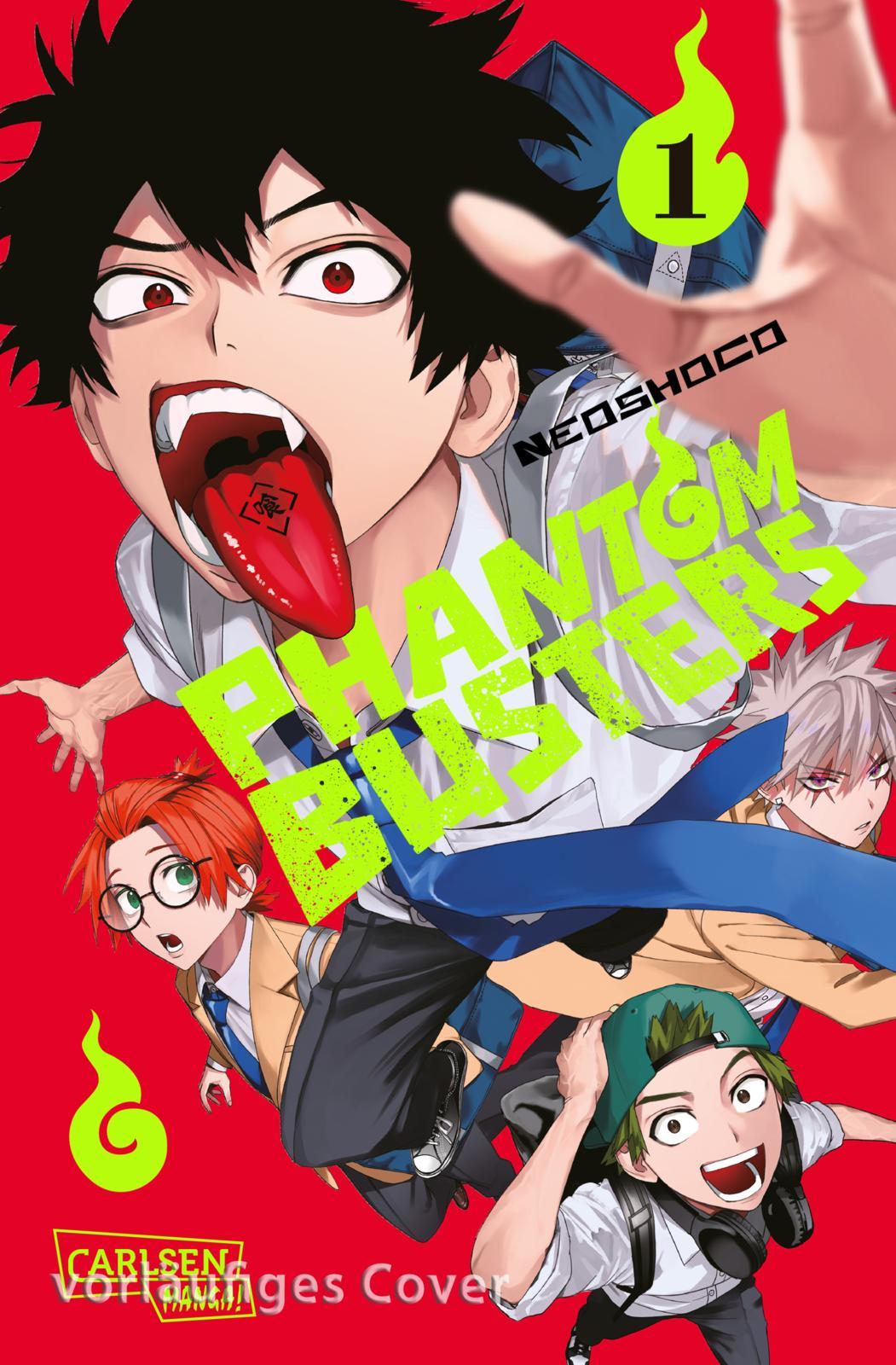 Vorderes Coverbild Phantom Busters 1