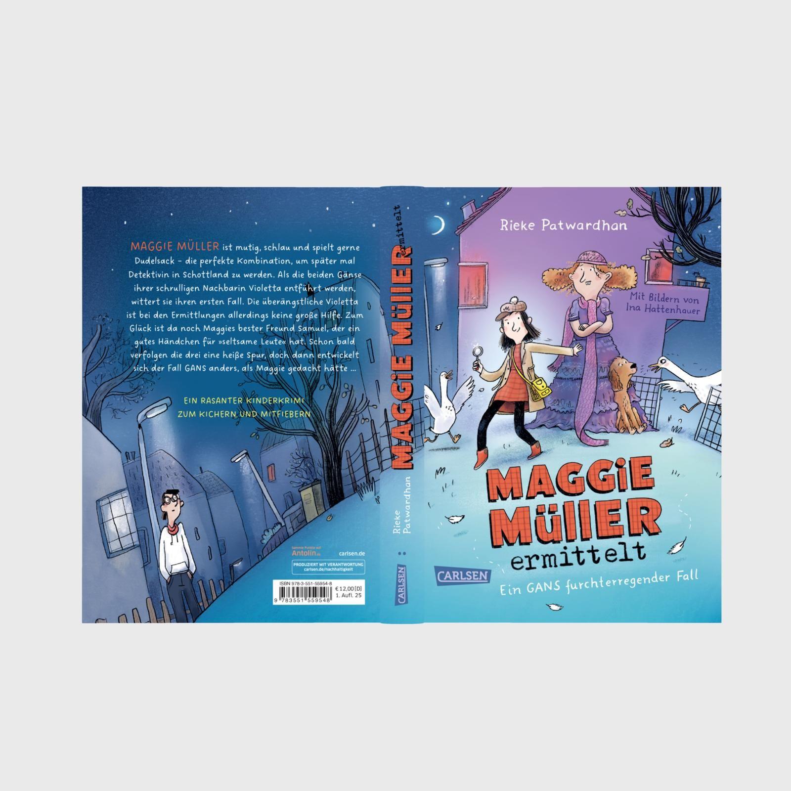 Beispielinhalt (Bild) Maggie Müller ermittelt - Ein gans furchterregender Fall