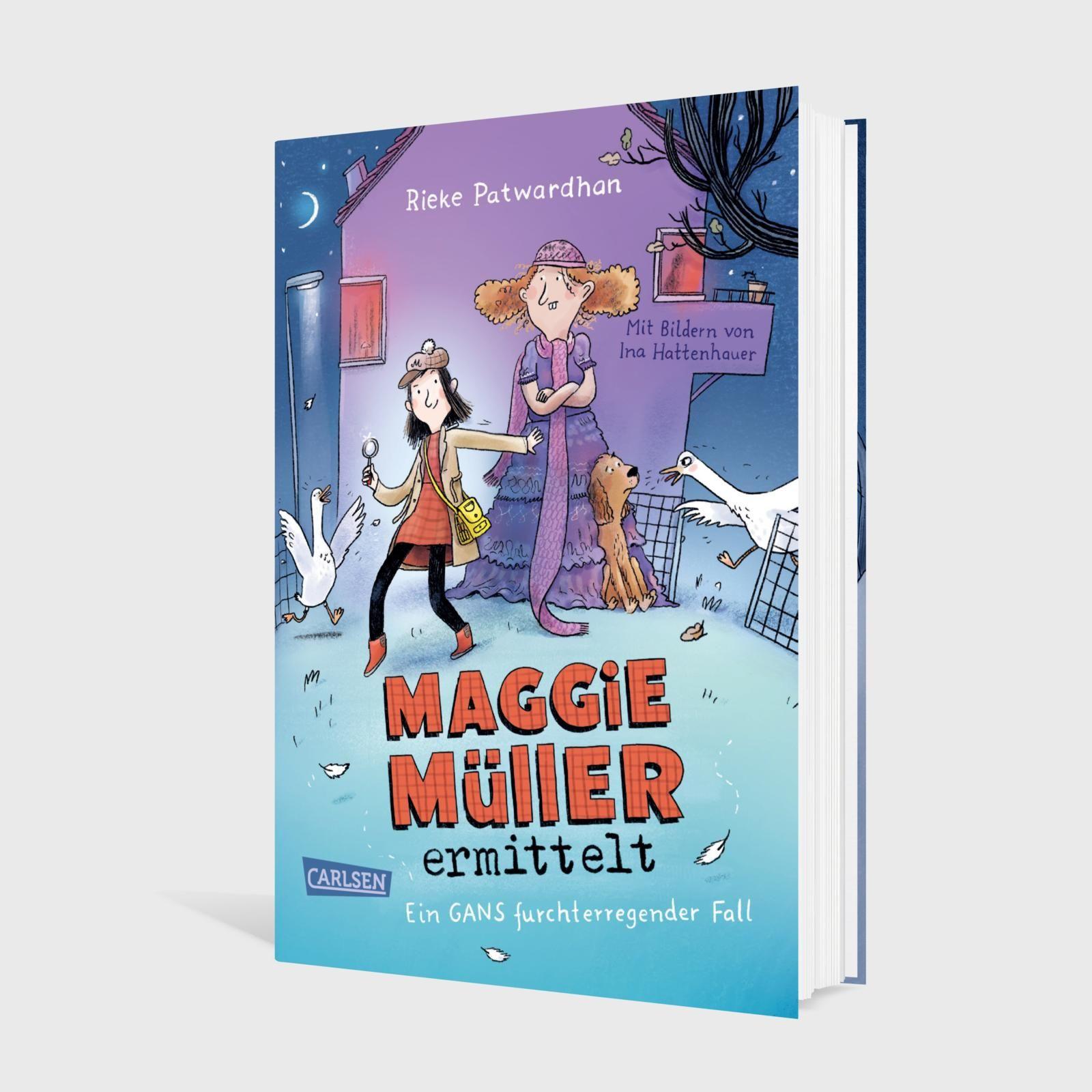 Beispielinhalt (Bild) Maggie Müller ermittelt - Ein gans furchterregender Fall