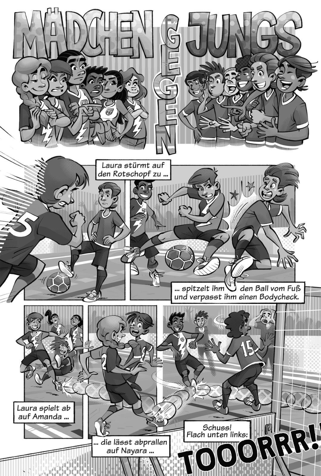Beispielinhalt (Bild) Fußball Academy: Ein eiskalter Winter
