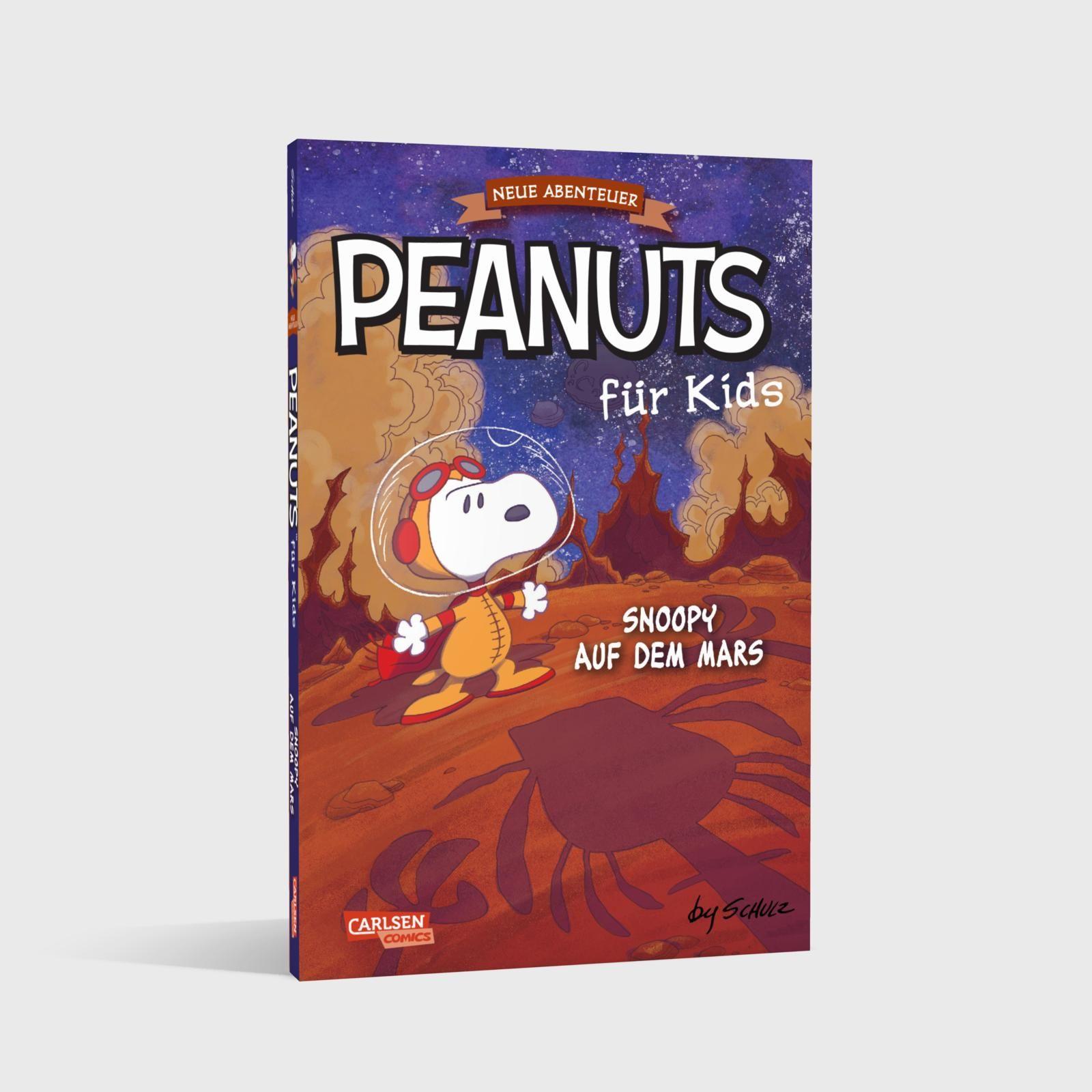 Beispielinhalt (Bild) Peanuts für Kids - Neue Abenteuer 6: Snoopy auf dem Mars