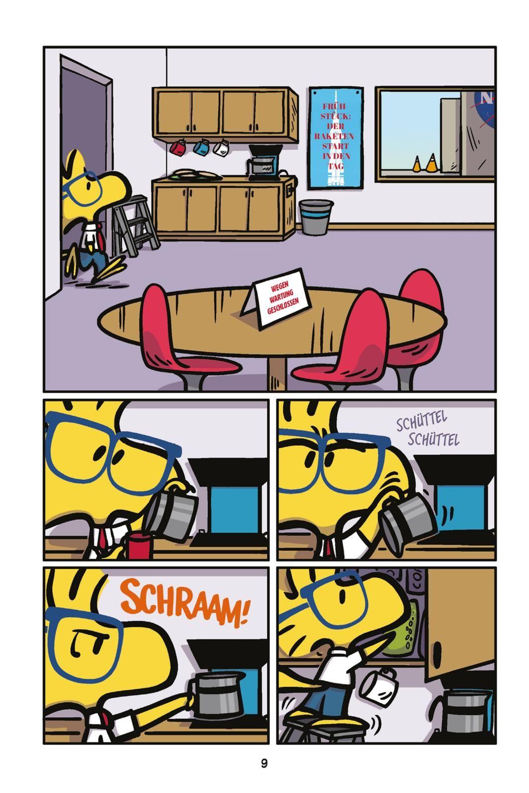 Beispielinhalt (Bild) Peanuts für Kids - Neue Abenteuer 6: Snoopy auf dem Mars