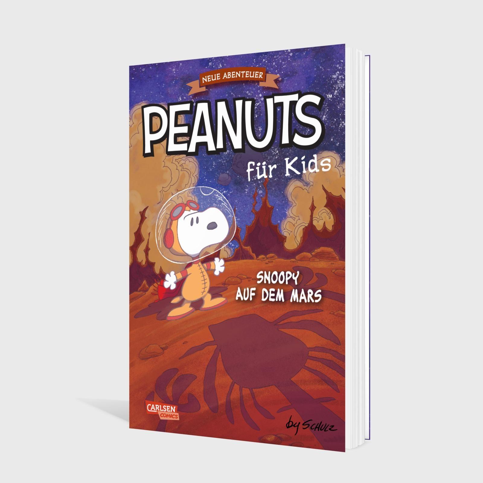 Beispielinhalt (Bild) Peanuts für Kids - Neue Abenteuer 6: Snoopy auf dem Mars