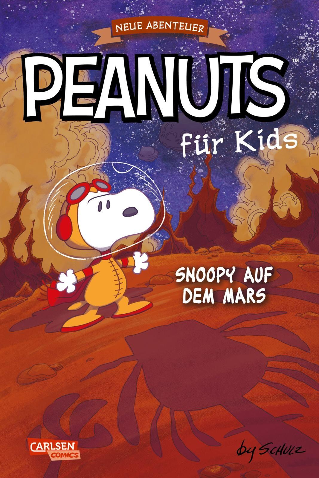 Vorderes Coverbild Peanuts für Kids - Neue Abenteuer 6: Snoopy auf dem Mars