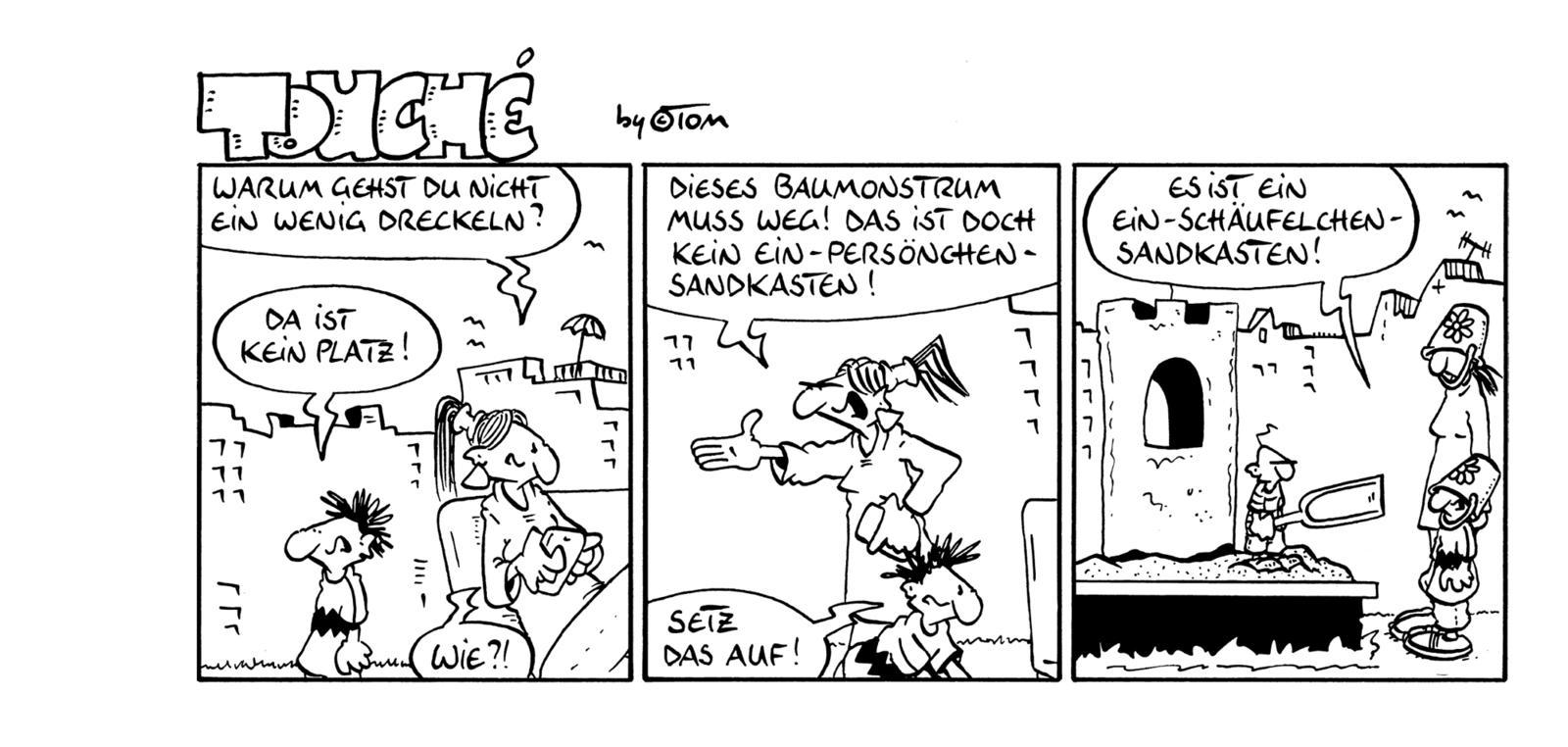 Beispielinhalt (Bild) TOM Touché 9500: Comicstrips und Cartoons