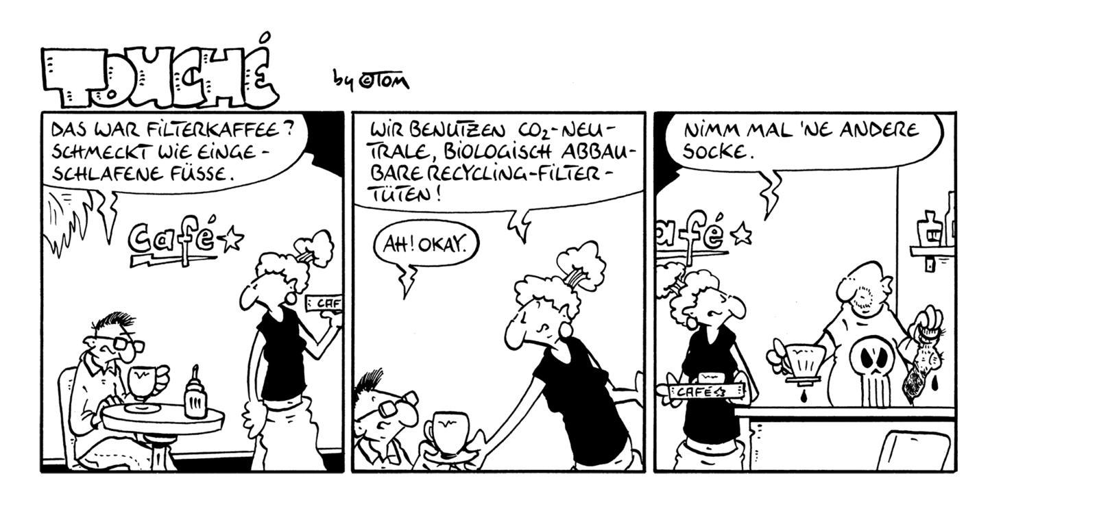 Beispielinhalt (Bild) TOM Touché 9500: Comicstrips und Cartoons