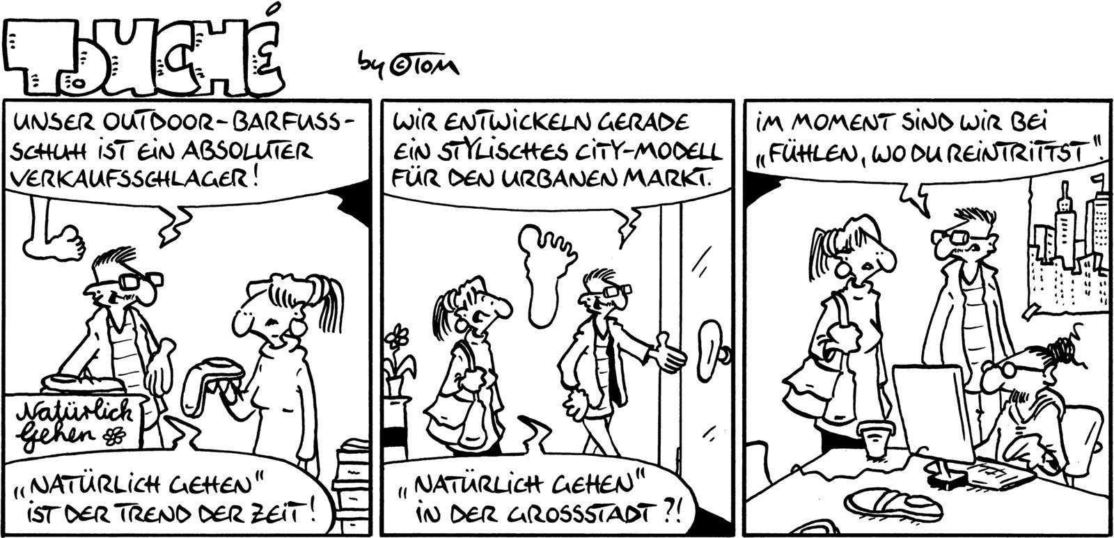Beispielinhalt (Bild) TOM Touché 9500: Comicstrips und Cartoons