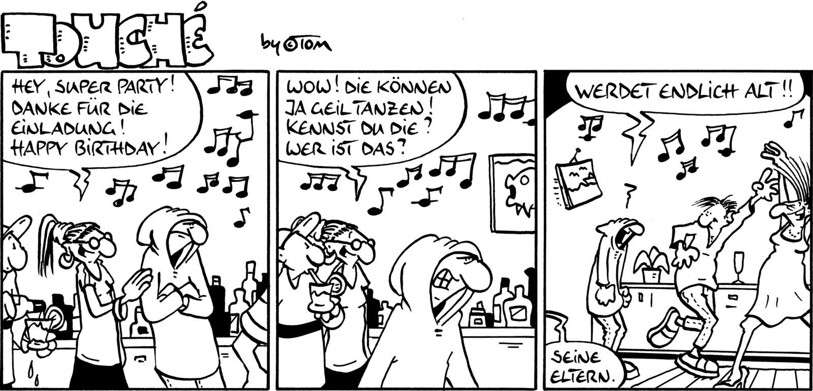 Beispielinhalt (Bild) TOM Touché 9500: Comicstrips und Cartoons
