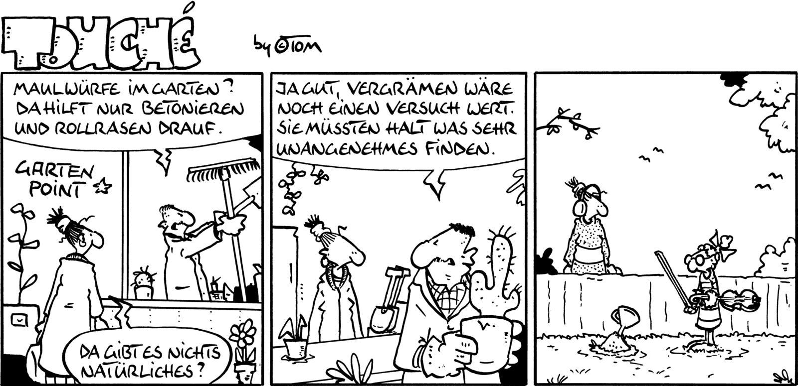 Beispielinhalt (Bild) TOM Touché 9500: Comicstrips und Cartoons