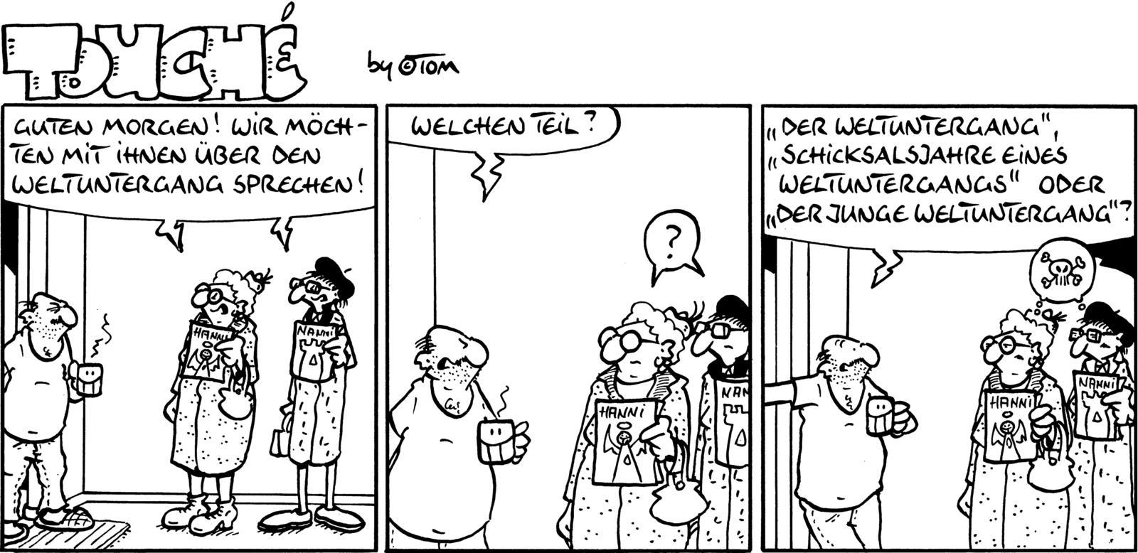 Beispielinhalt (Bild) TOM Touché 9500: Comicstrips und Cartoons