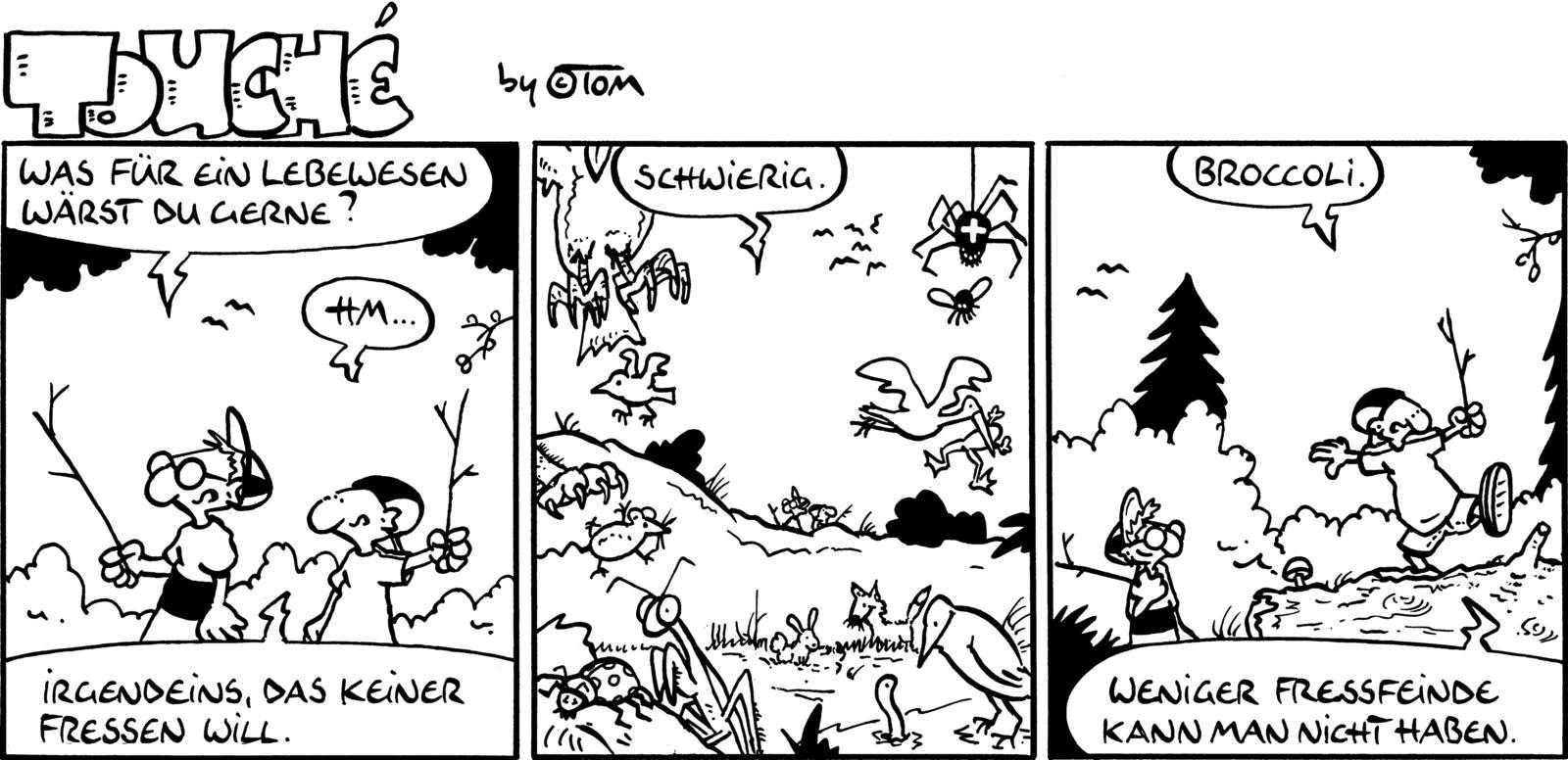 Beispielinhalt (Bild) TOM Touché 9500: Comicstrips und Cartoons