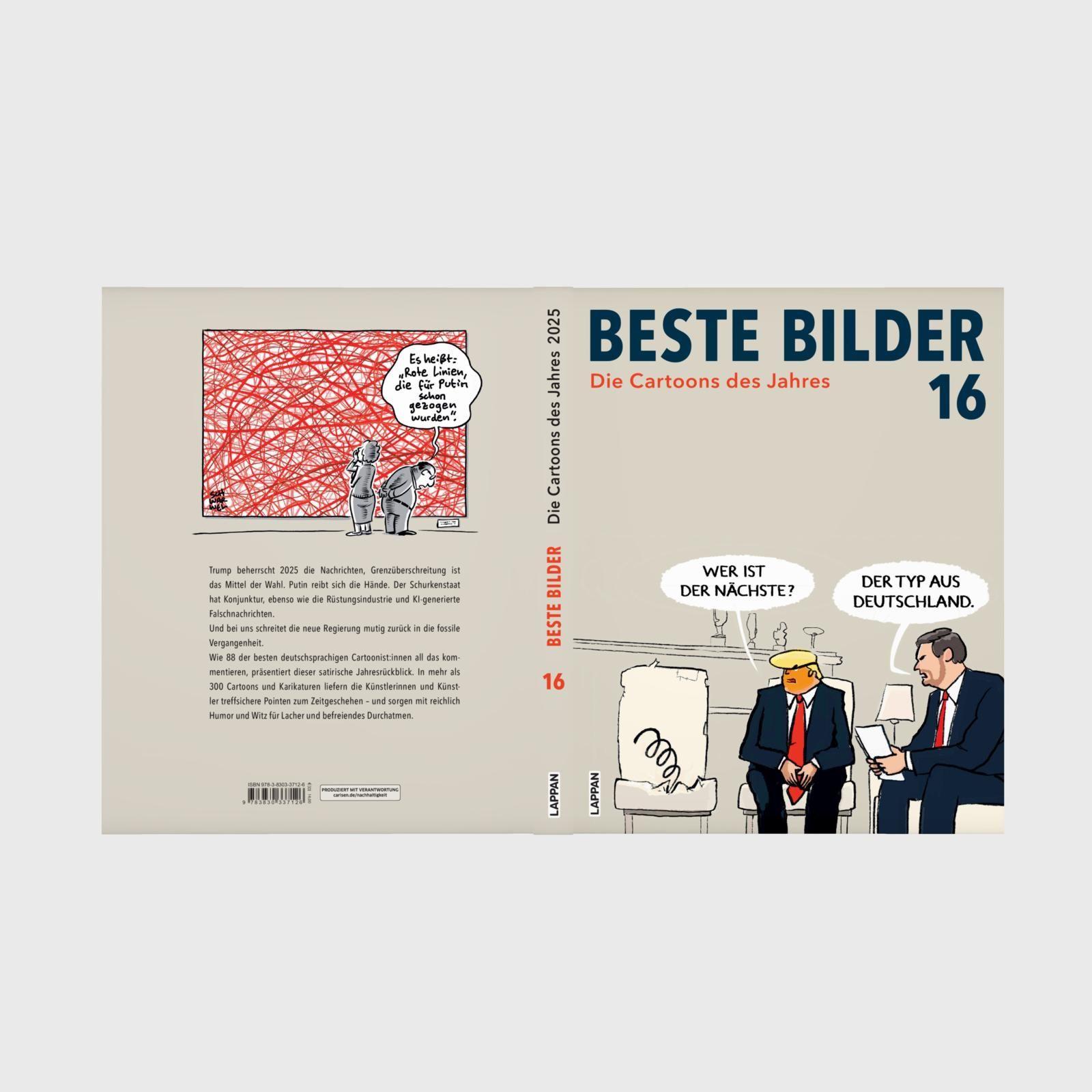 Beispielinhalt (Bild) Beste Bilder 16 - Die Cartoons des Jahres 2025
