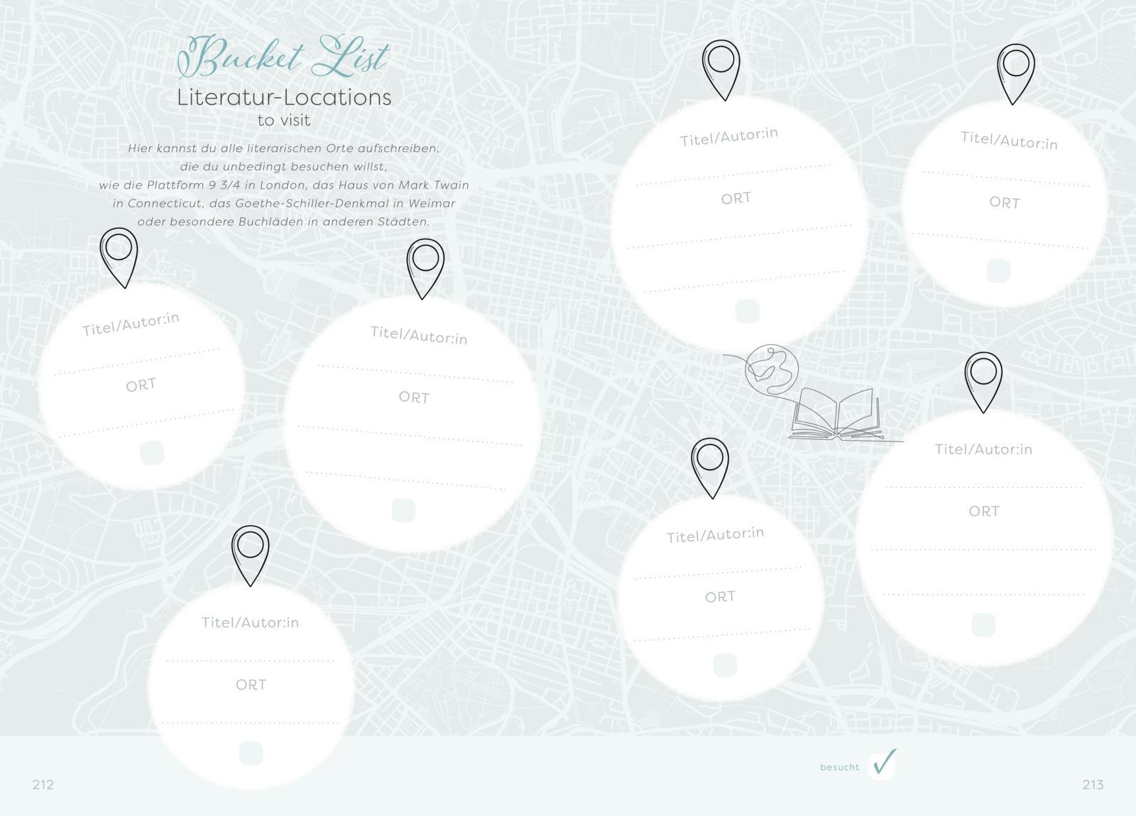 Beispielinhalt (Bild) eat.READ.sleep - Das Book Journal