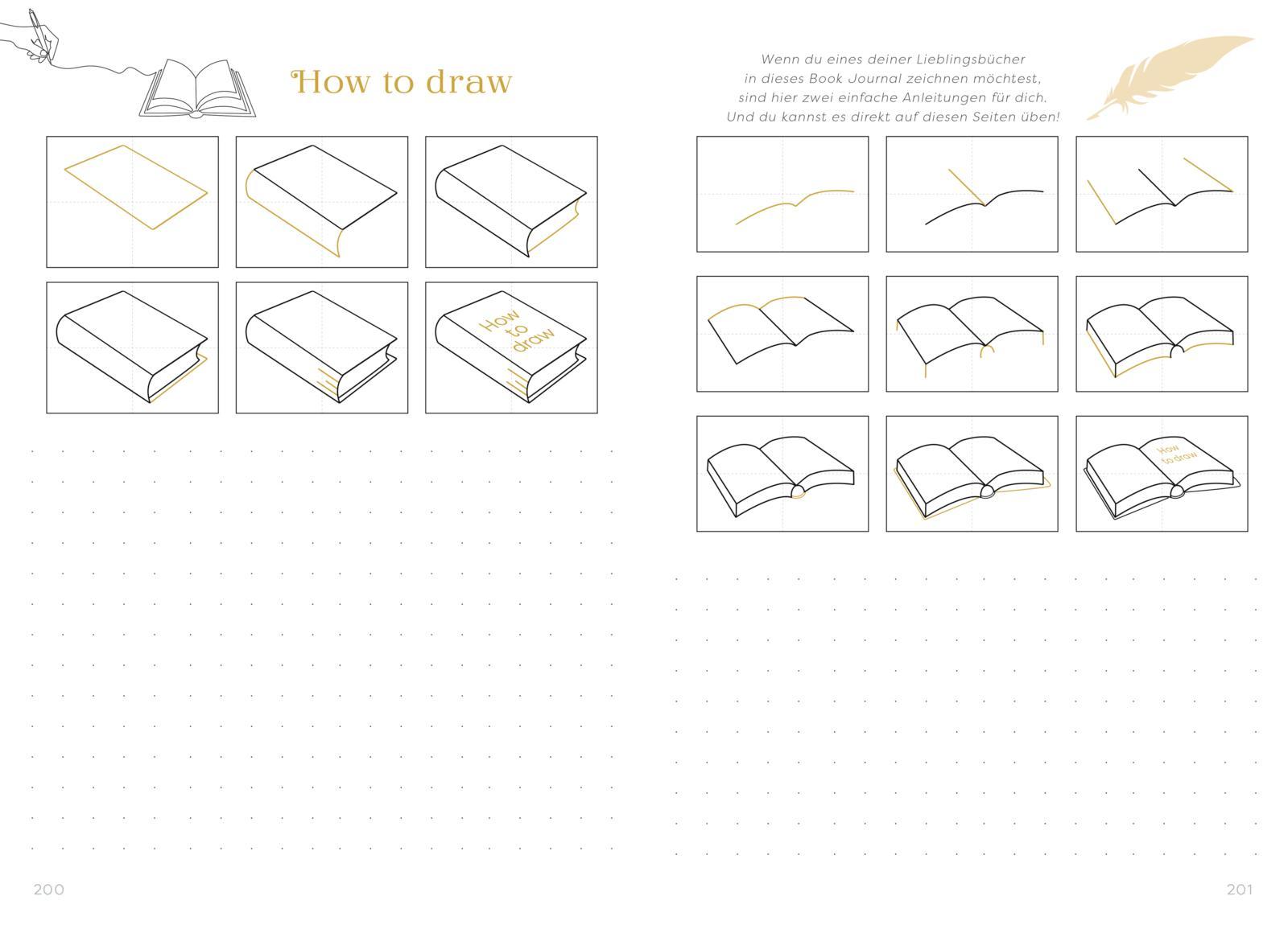 Beispielinhalt (Bild) eat.READ.sleep - Das Book Journal